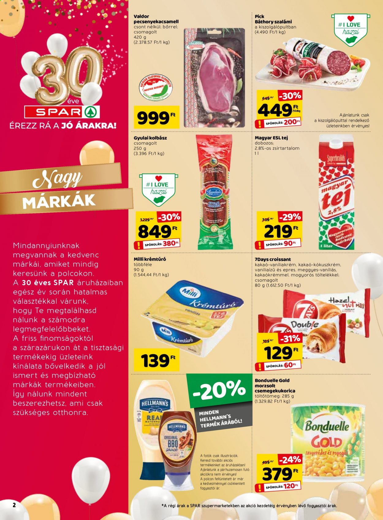 SPAR akciós újságok - 2021.03.18 - 2021.03.24. Oldal 2