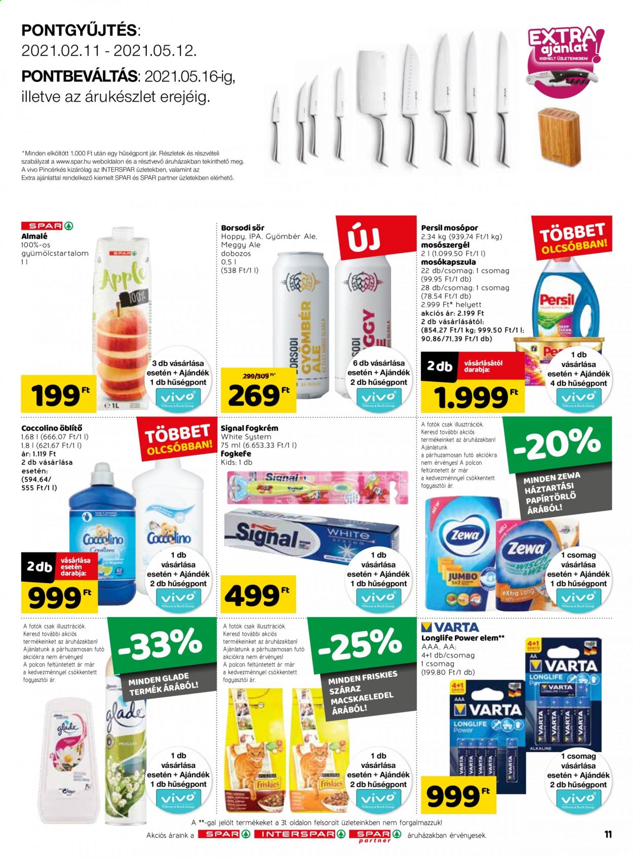 SPAR akciós újságok - 2021.03.18 - 2021.03.24. Oldal 11