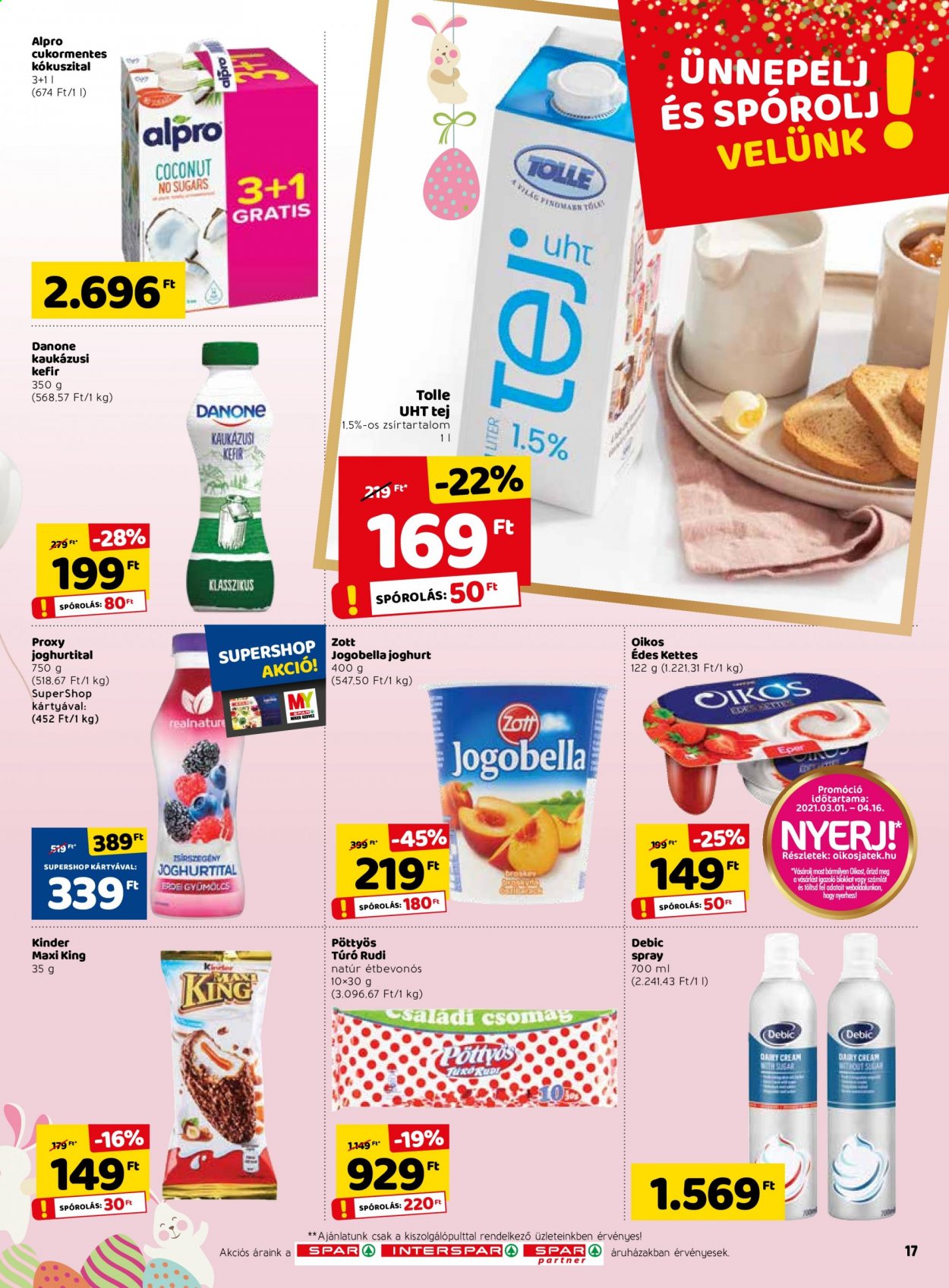 SPAR akciós újságok - 2021.03.18 - 2021.03.24. Oldal 17
