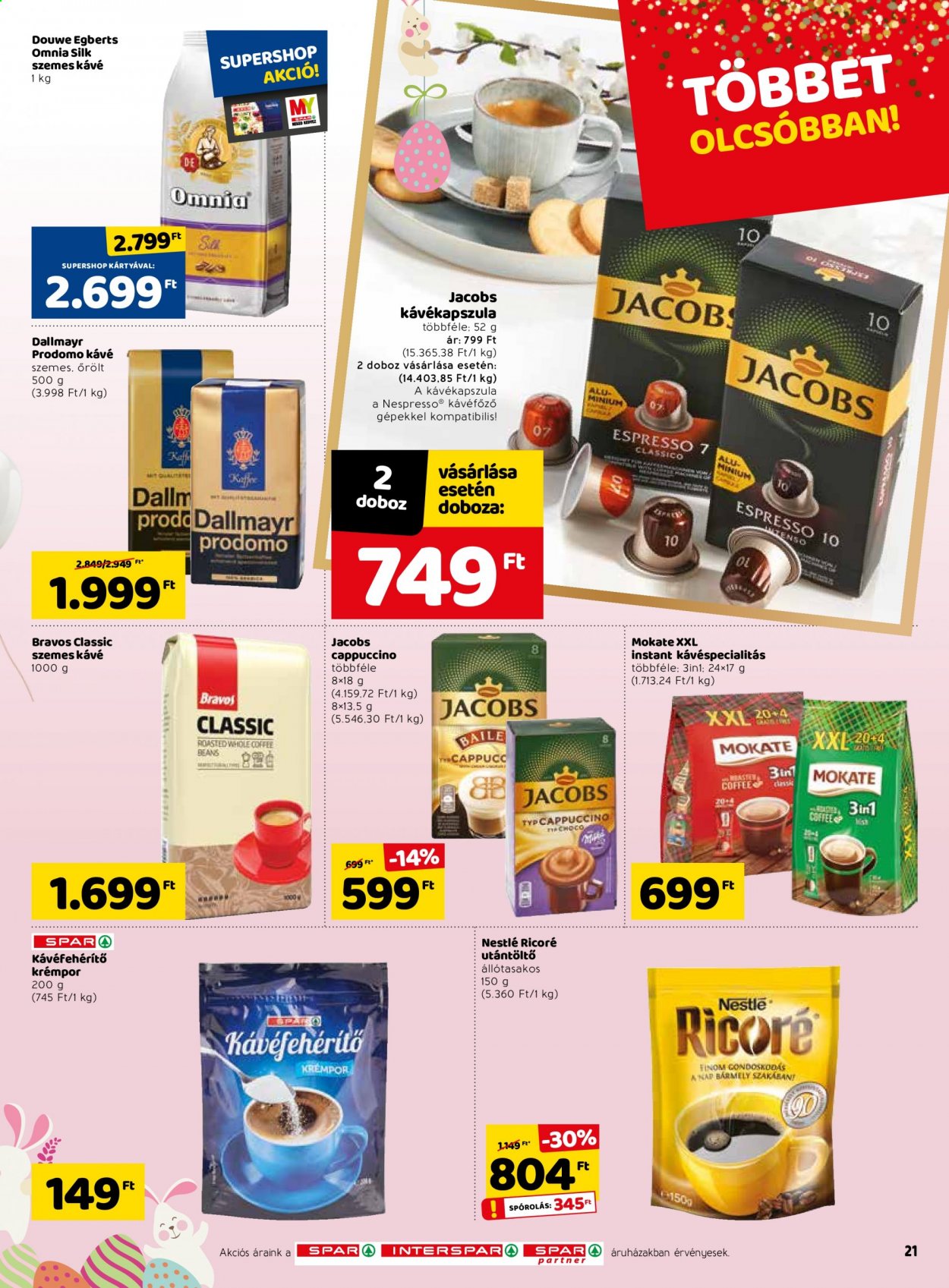 SPAR akciós újságok - 2021.03.18 - 2021.03.24. Oldal 21