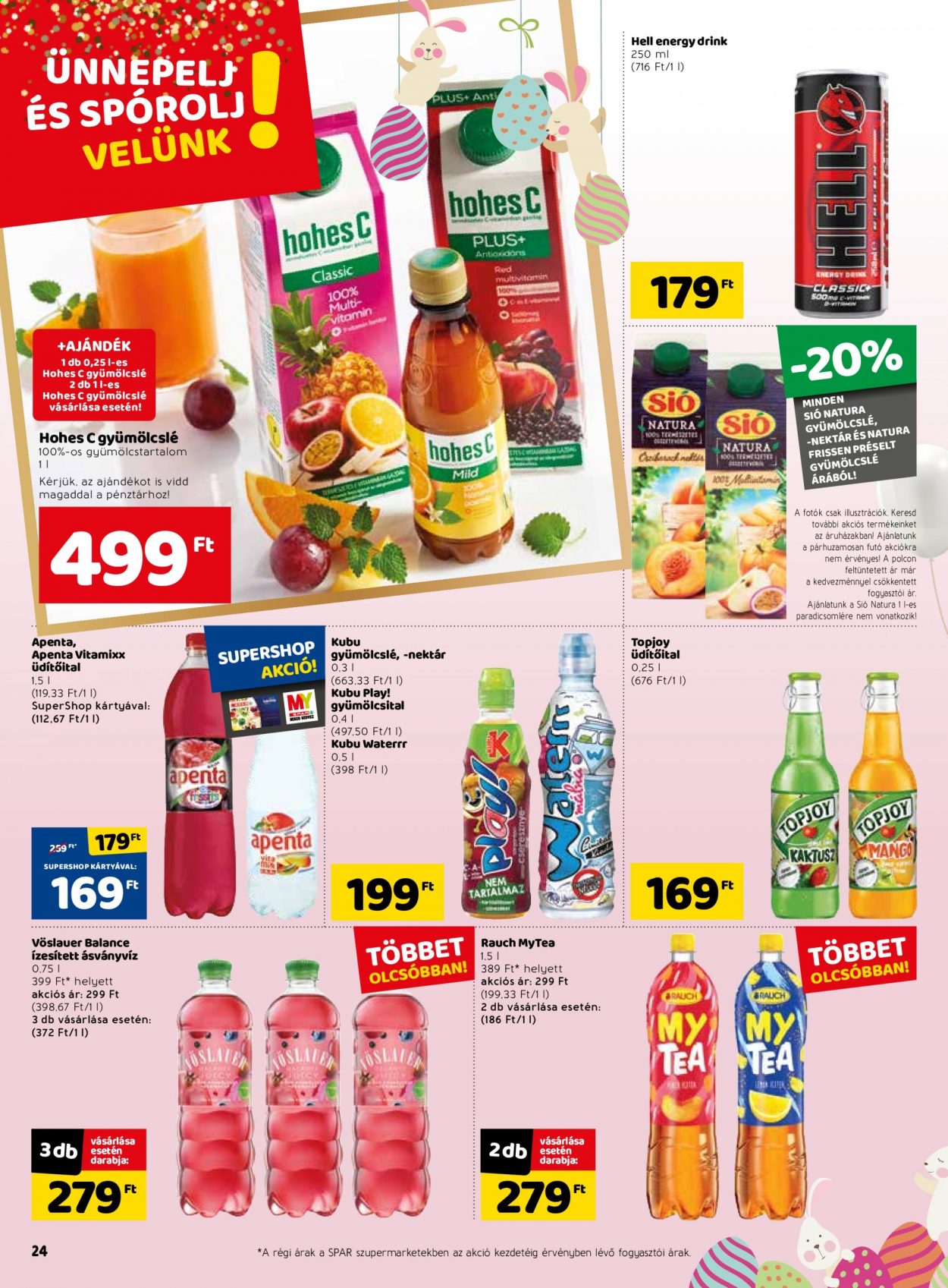 SPAR akciós újságok - 2021.03.18 - 2021.03.24. Oldal 24