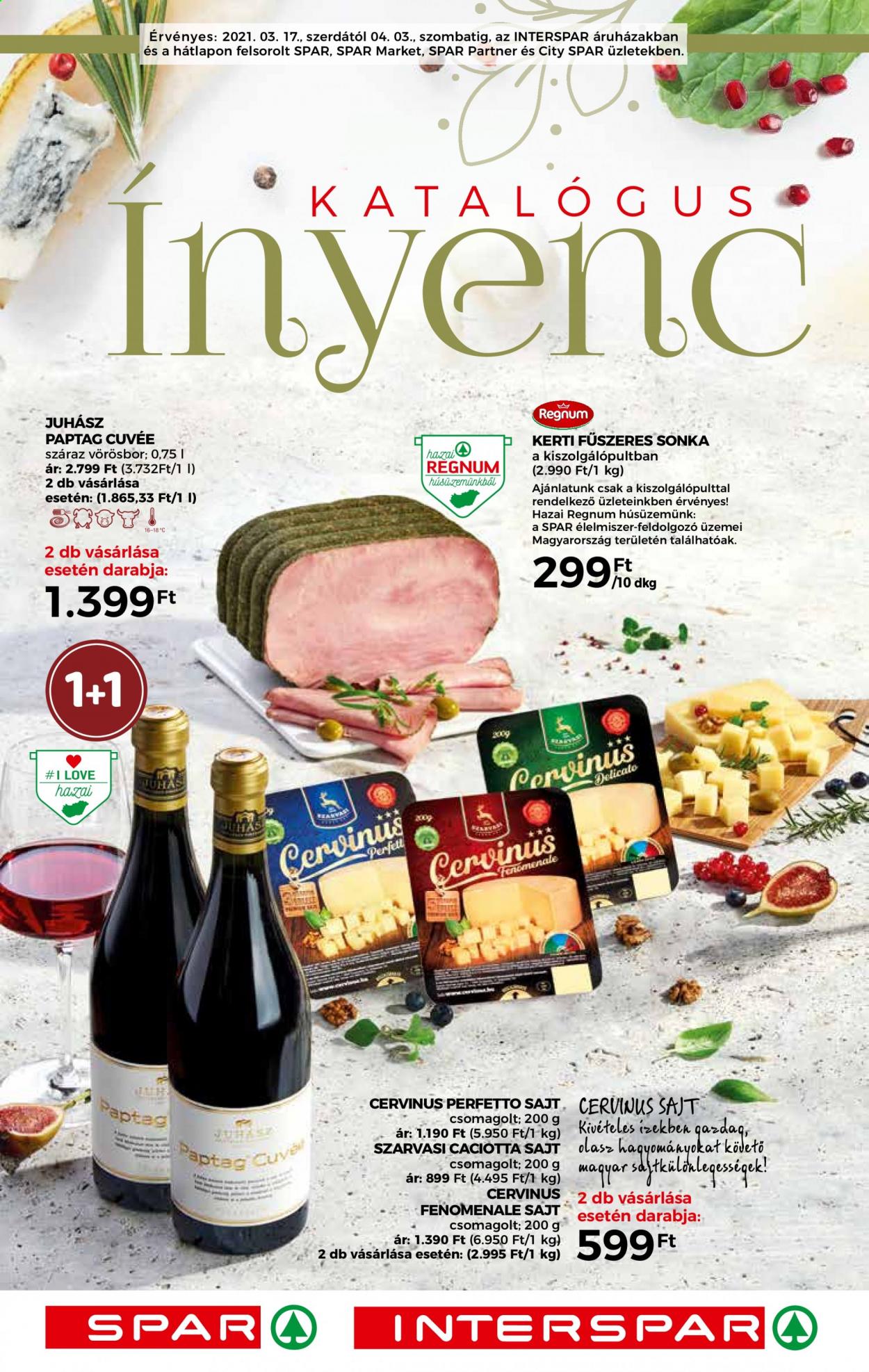 SPAR akciós újságok - 2021.03.17 - 2021.04.03. Oldal 1