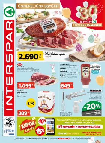Újság INTERSPAR - 2021.03.18 - 2021.03.24.