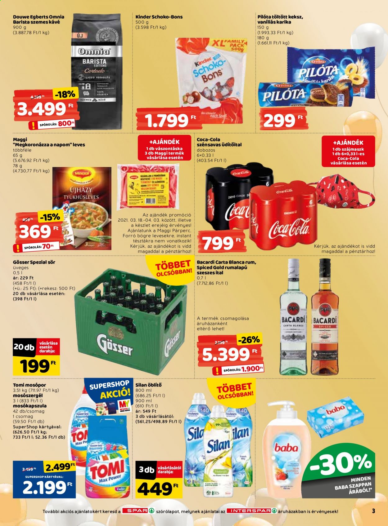 INTERSPAR akciós újságok - 2021.03.18 - 2021.03.24. Oldal 3