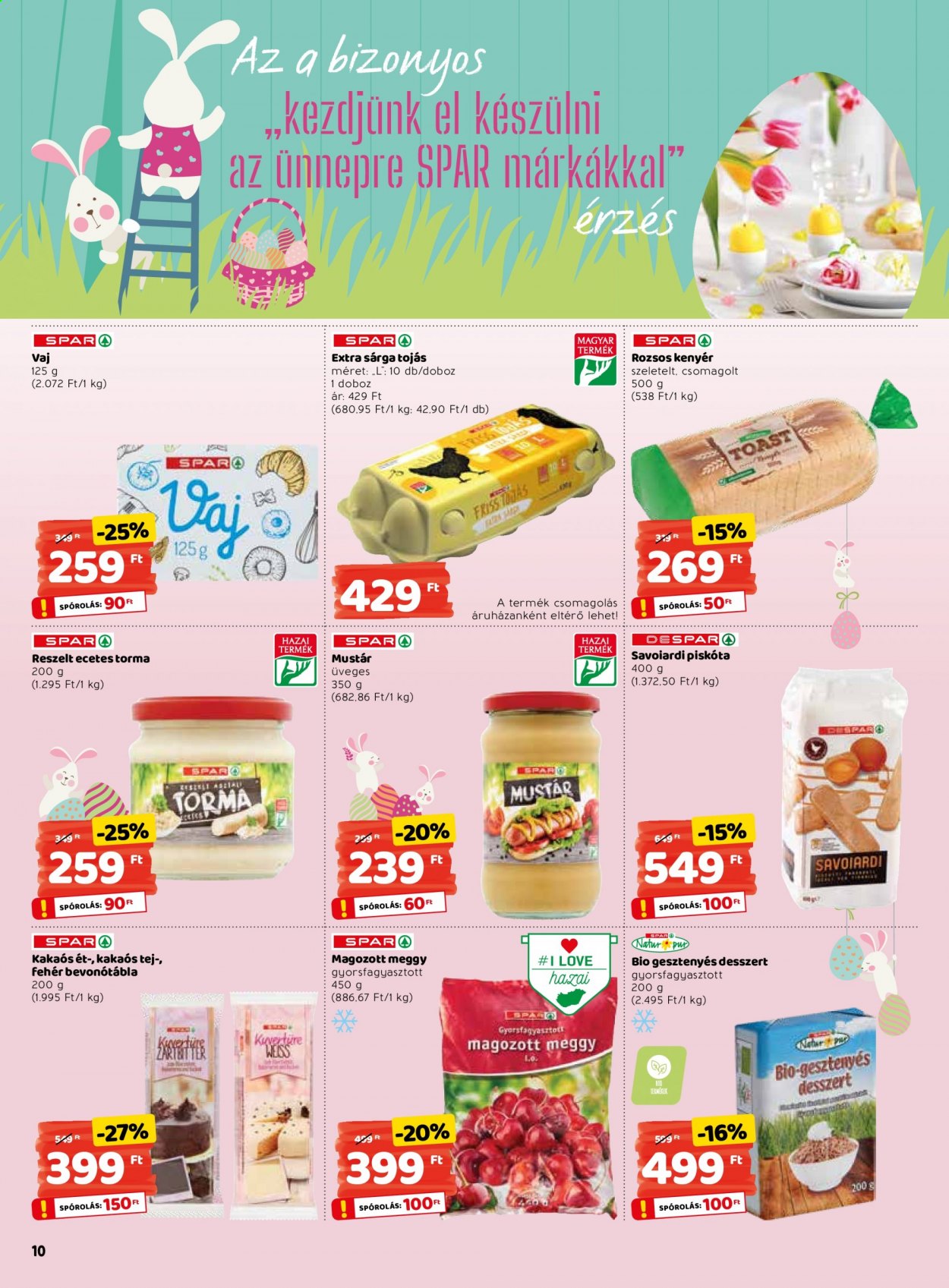 INTERSPAR akciós újságok - 2021.03.18 - 2021.03.24. Oldal 10