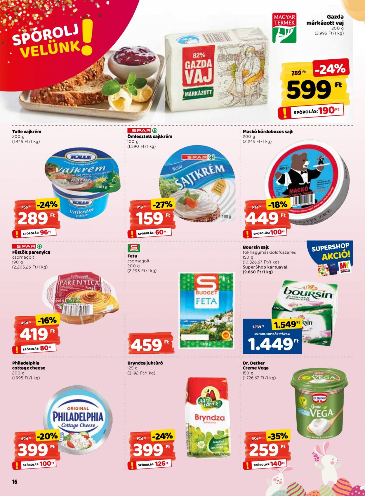 INTERSPAR akciós újságok - 2021.03.18 - 2021.03.24. Oldal 16