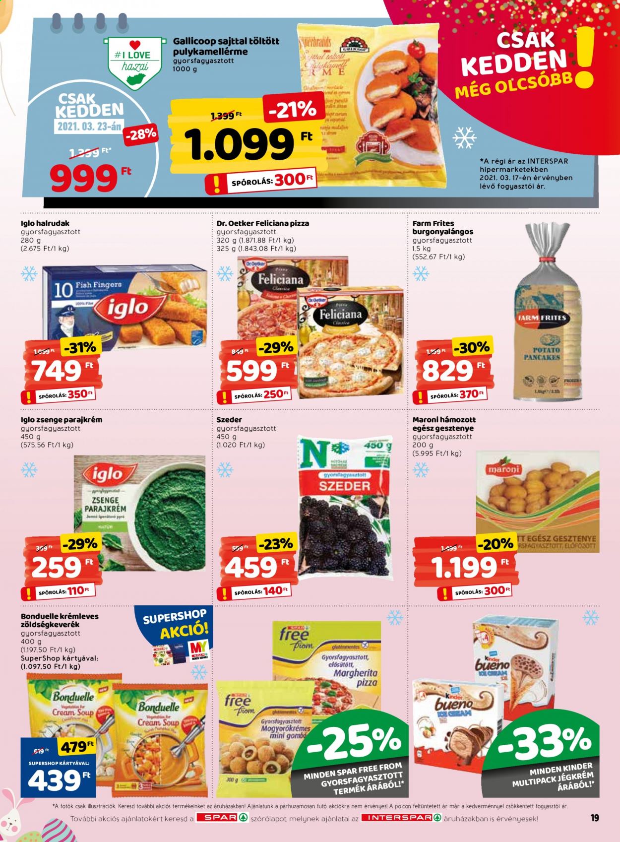 INTERSPAR akciós újságok - 2021.03.18 - 2021.03.24. Oldal 19