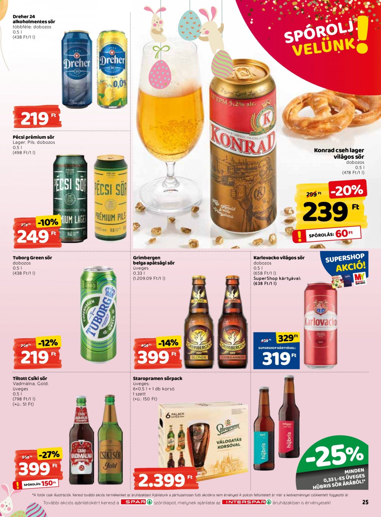 INTERSPAR akciós újságok - 2021.03.18 - 2021.03.24. Oldal 25
