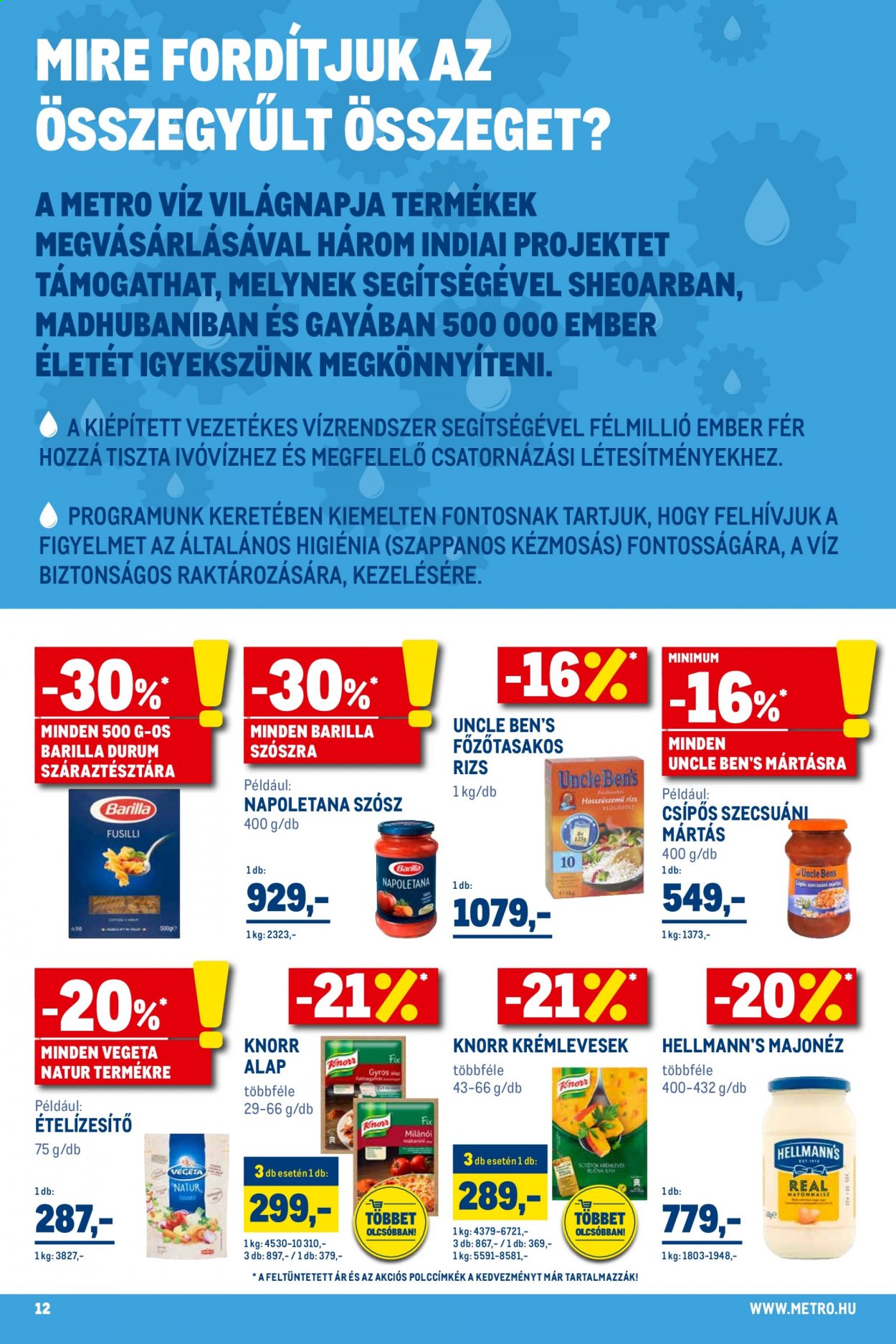Metro akciós újságok - 2021.03.17 - 2021.04.06. Oldal 12
