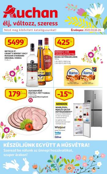 Újság Auchan - 2021.03.18 - 2021.03.24.