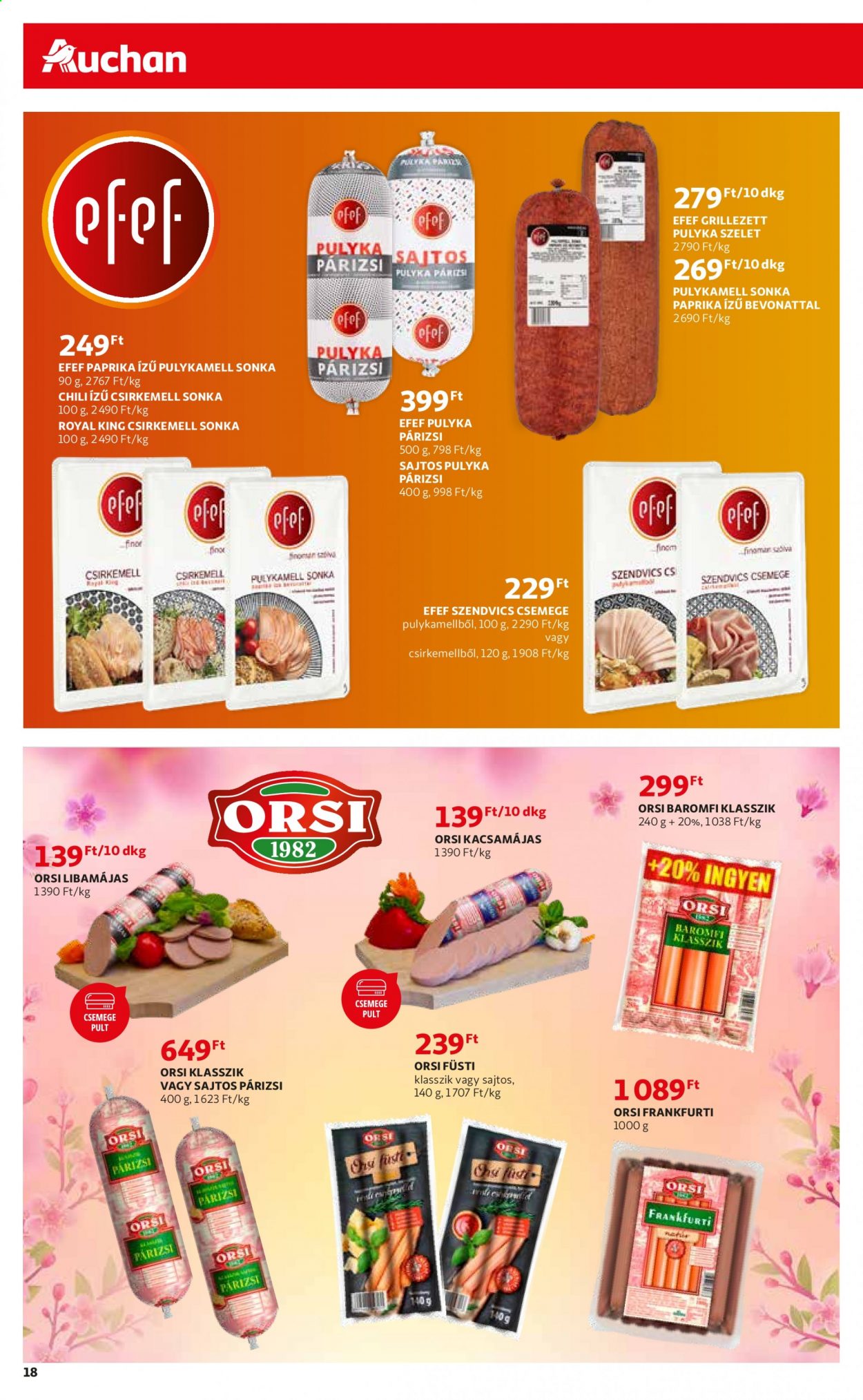 Auchan akciós újságok - 2021.03.18 - 2021.03.24. Oldal 18