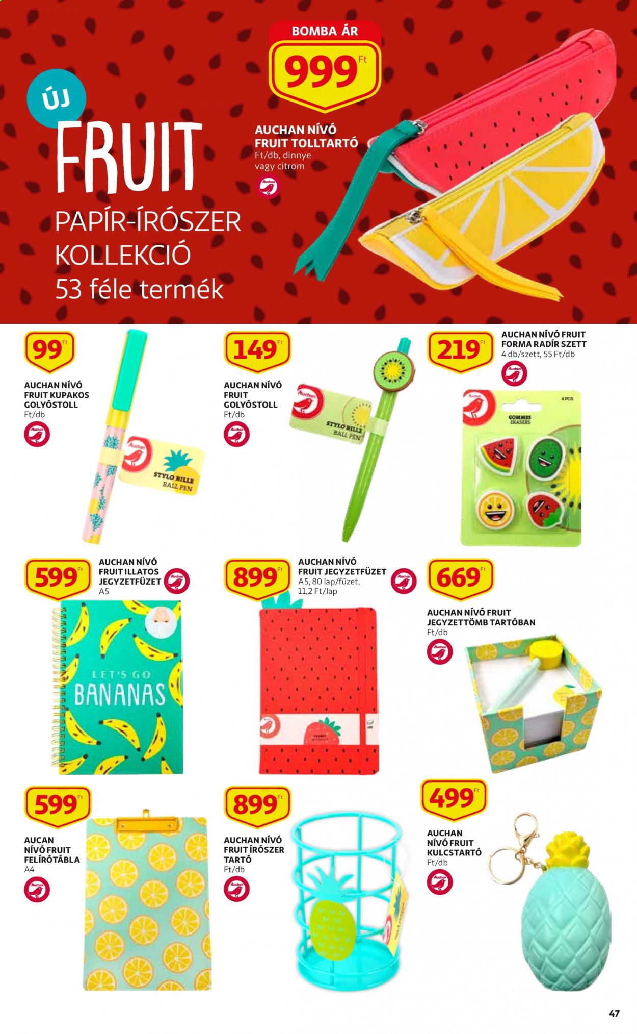Auchan akciós újságok - 2021.03.18 - 2021.03.24. Oldal 47