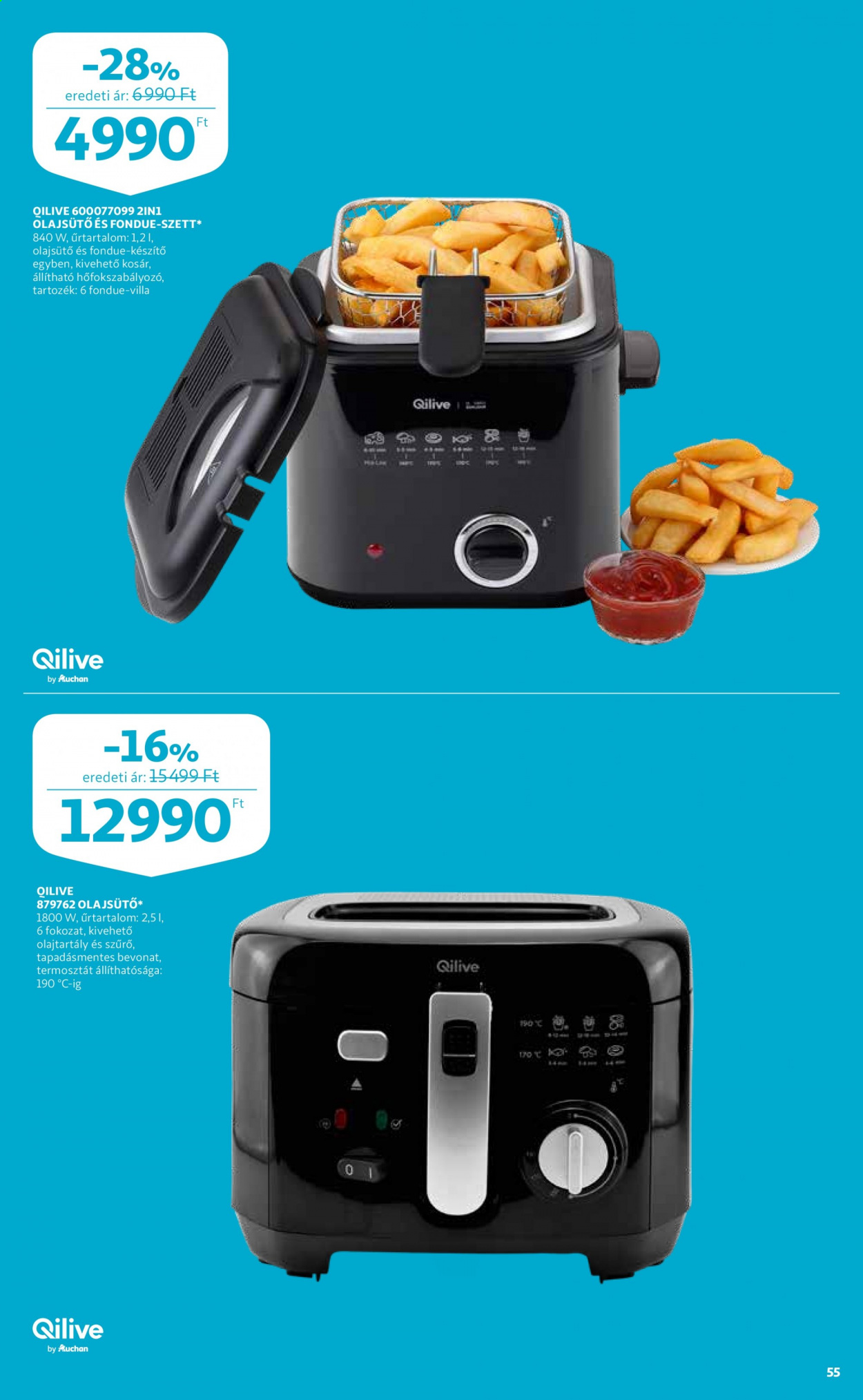 Auchan akciós újságok - 2021.03.18 - 2021.03.24. Oldal 55