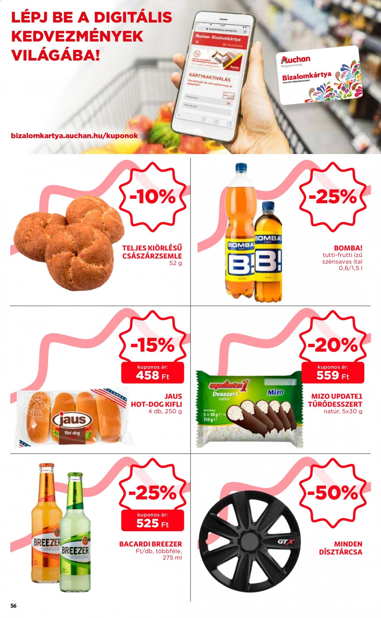 Auchan akciós újságok - 2021.03.18 - 2021.03.24. Oldal 56
