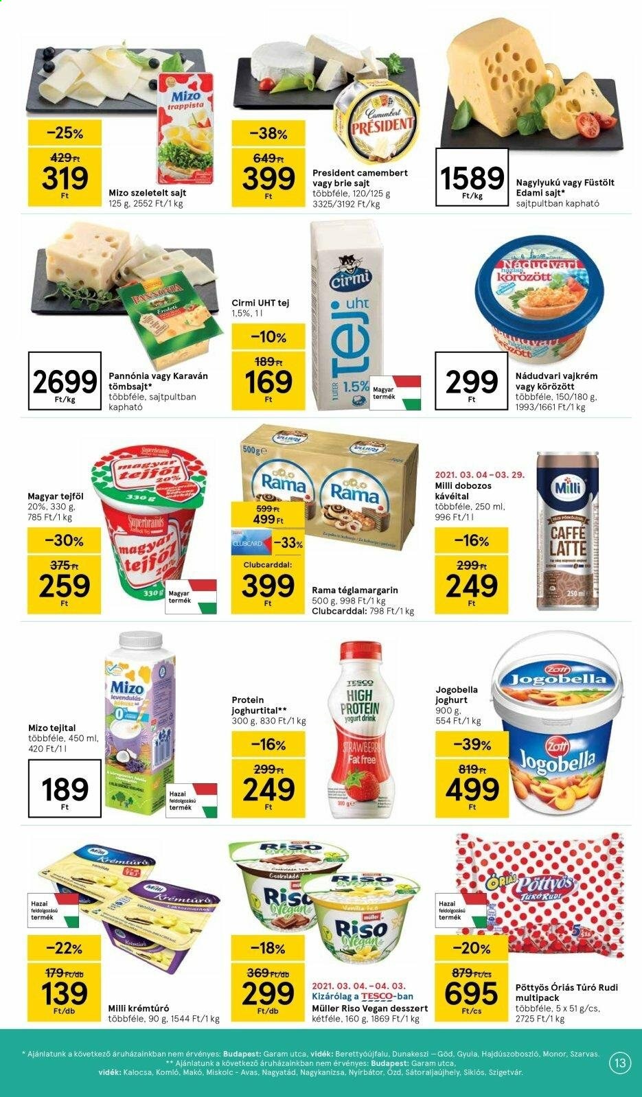 TESCO akciós újságok - 2021.03.18 - 2021.03.24. Oldal 13