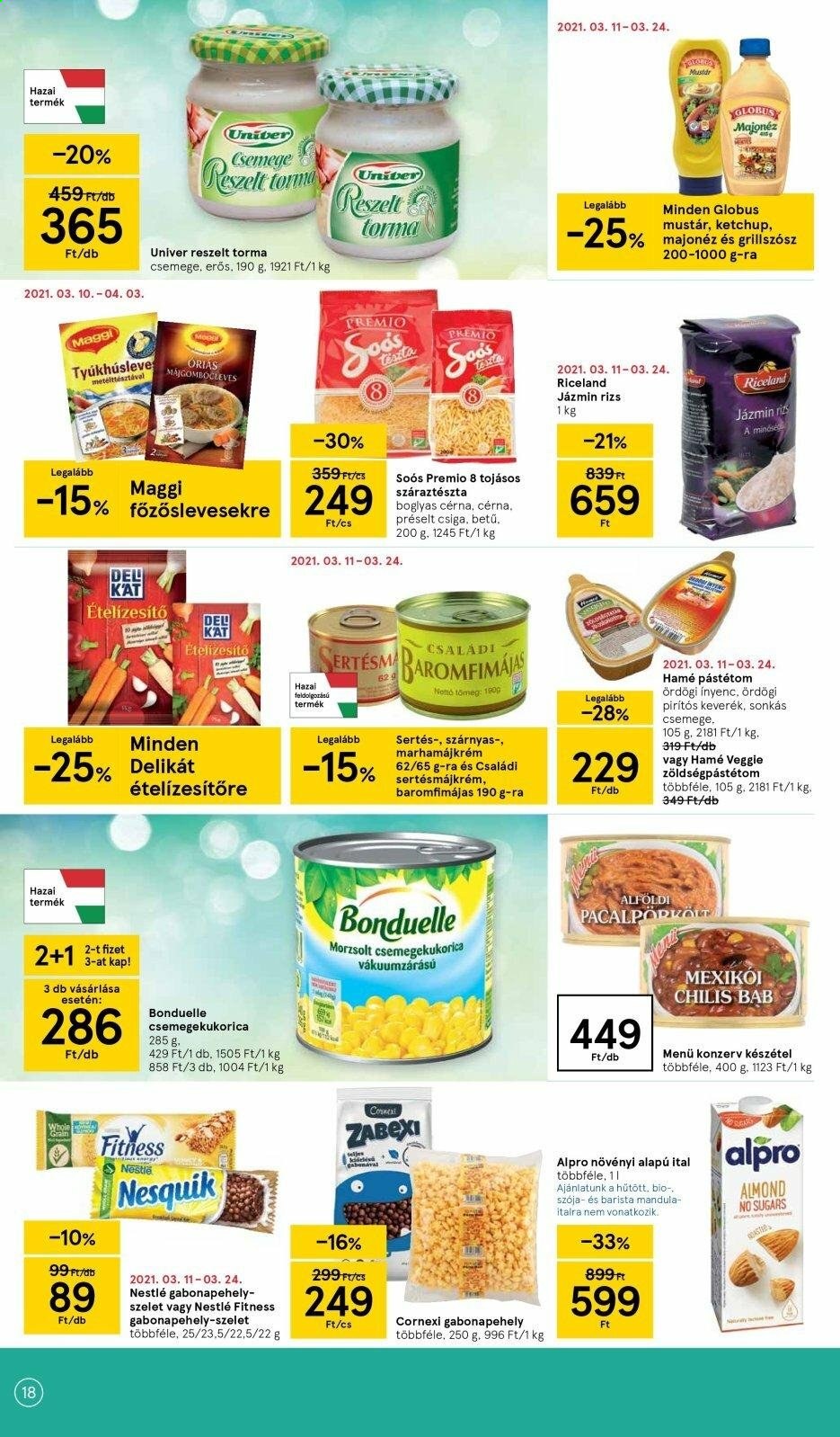 TESCO akciós újságok - 2021.03.18 - 2021.03.24. Oldal 18