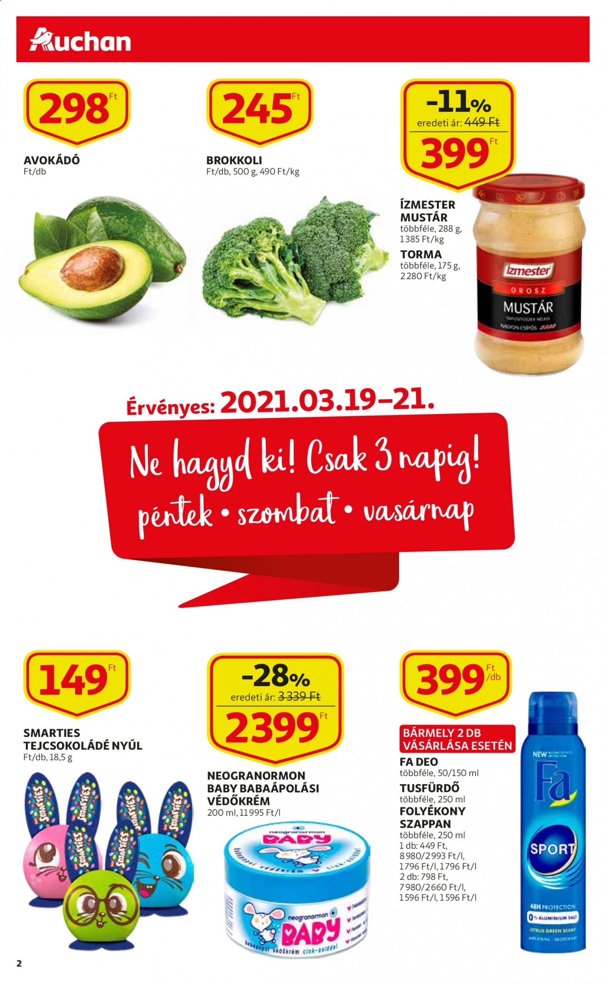 Auchan akciós újságok - 2021.03.18 - 2021.03.24. Oldal 2