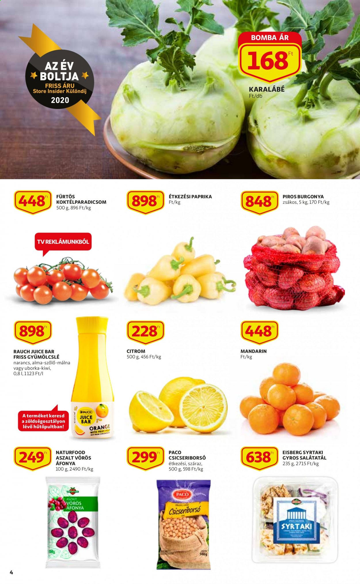Auchan akciós újságok - 2021.03.18 - 2021.03.24. Oldal 4