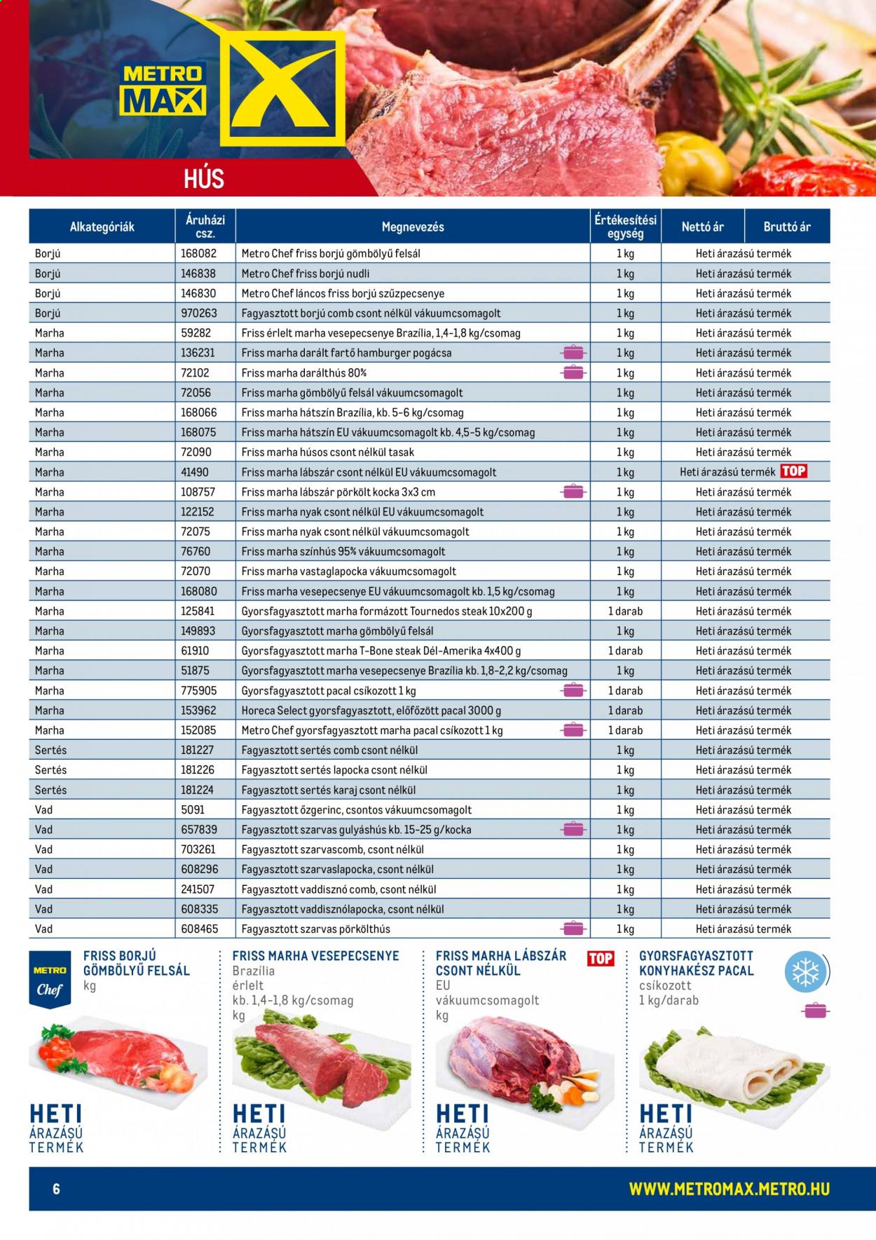 Metro akciós újságok - 2021.03.12 - 2021.05.15. Oldal 6