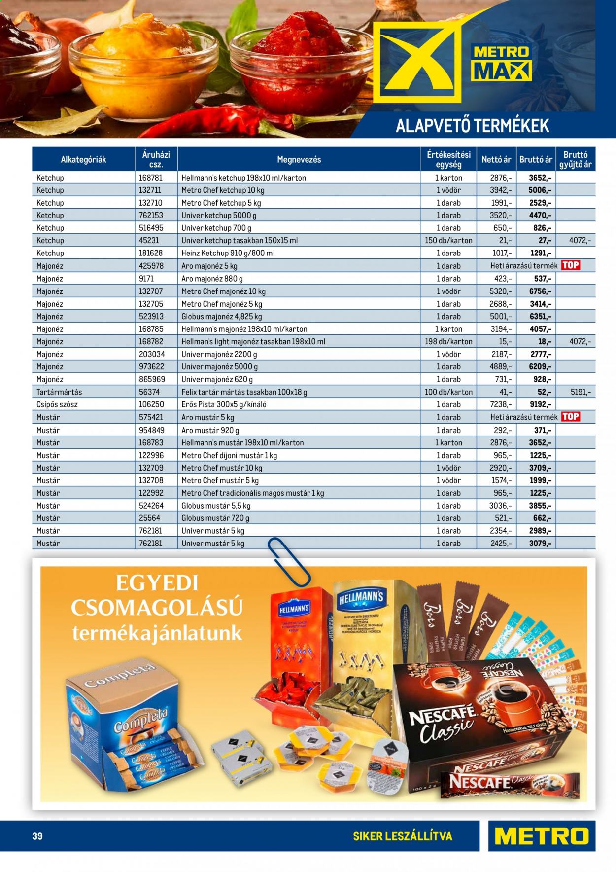 Metro akciós újságok - 2021.03.12 - 2021.05.15. Oldal 39