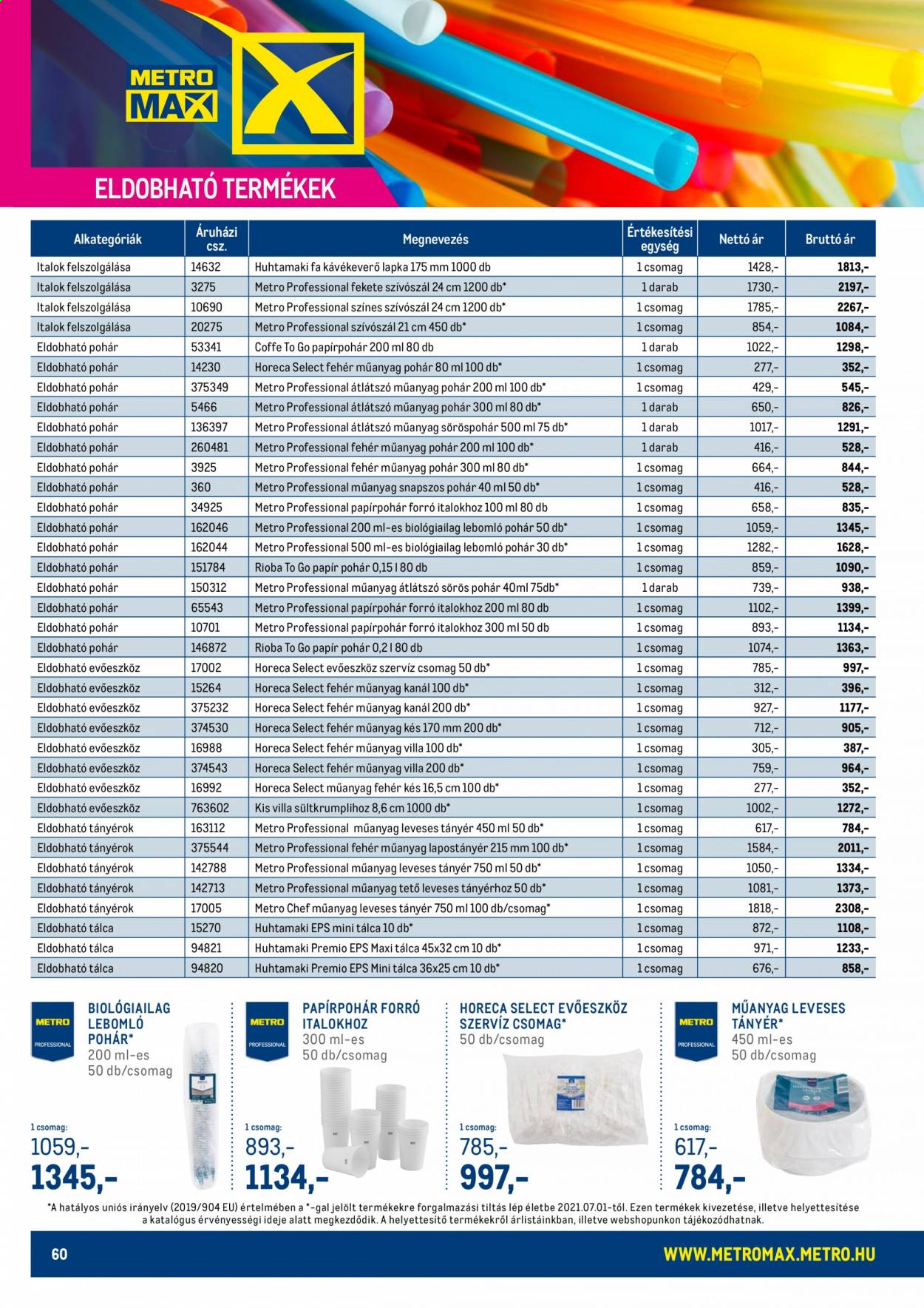 Metro akciós újságok - 2021.03.12 - 2021.05.15. Oldal 60
