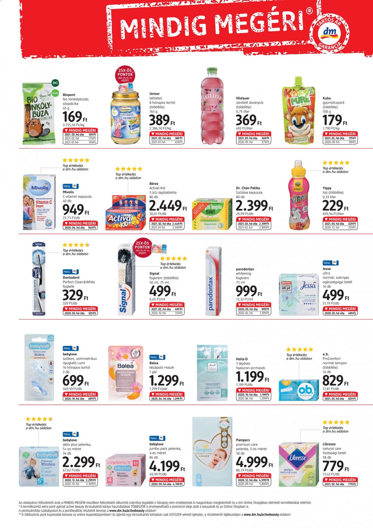 dm drogerie markt akciós újságok - 2021.03.18 - 2021.03.31. Oldal 2