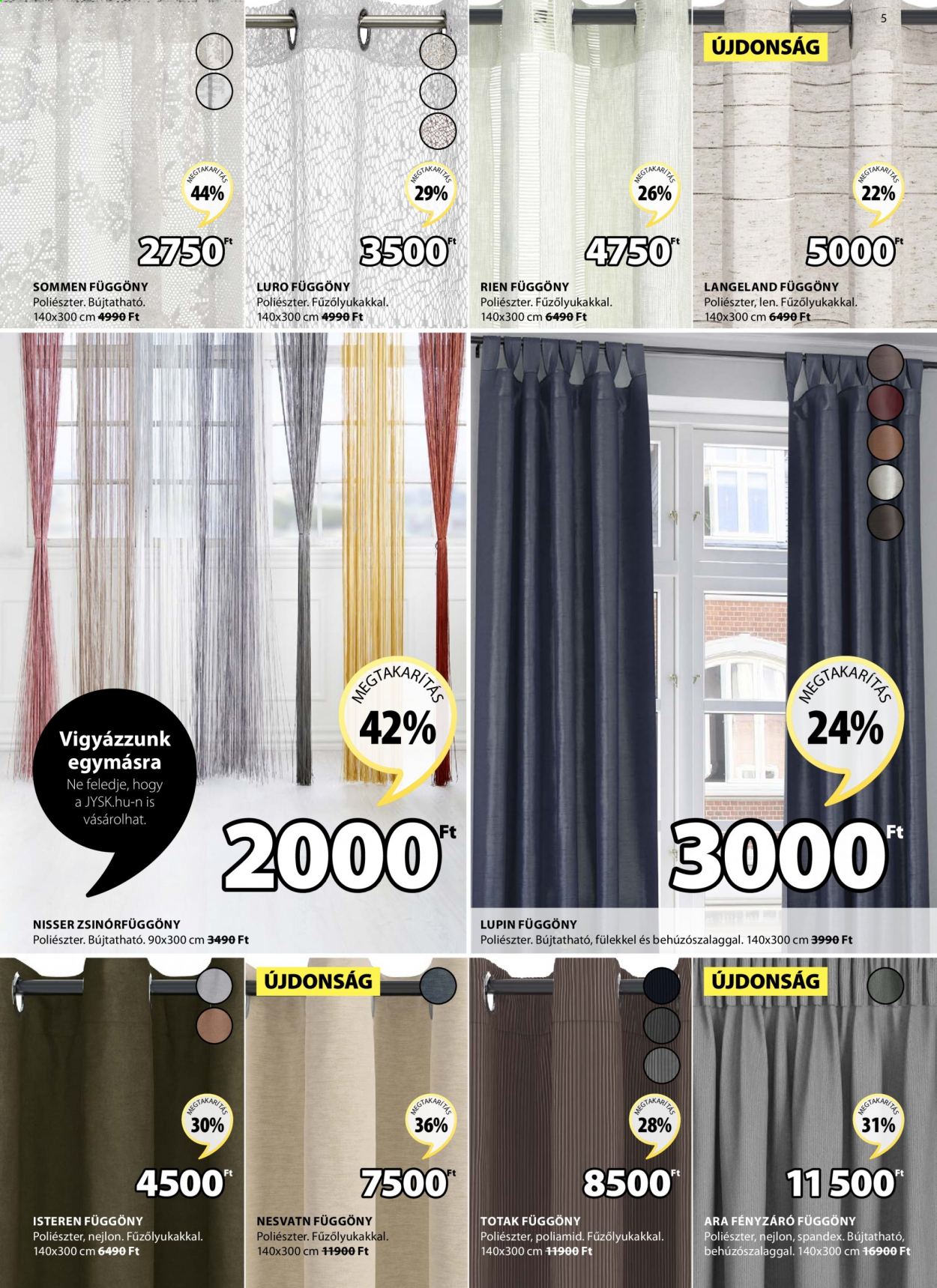 JYSK akciós újságok - 2021.03.18 - 2021.03.31. Oldal 5