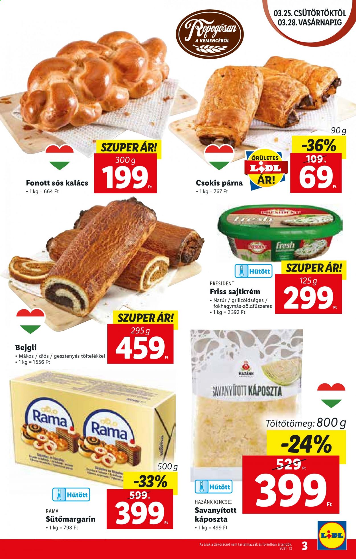 Lidl akciós újságok - 2021.03.25 - 2021.03.30. Oldal 3