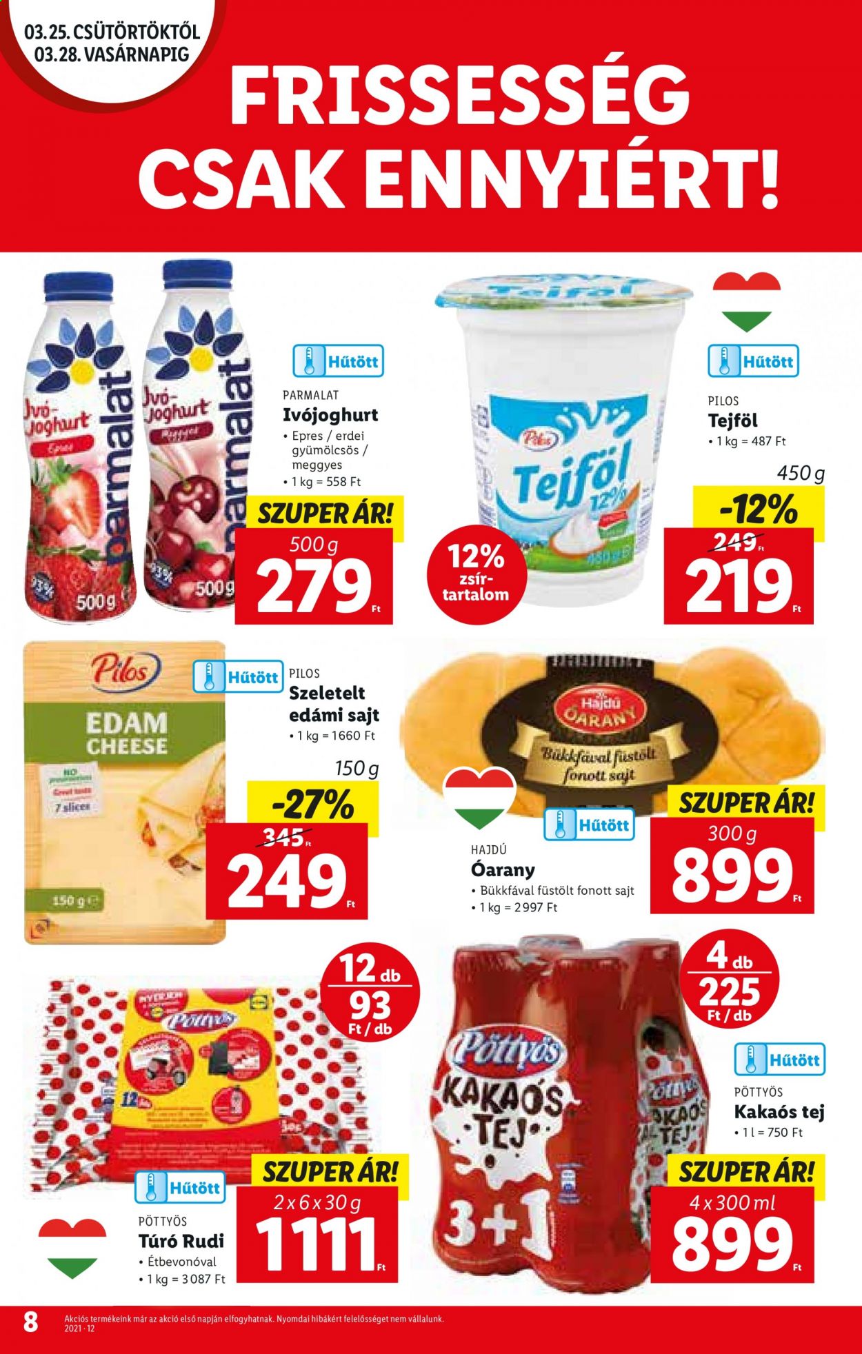 Lidl akciós újságok - 2021.03.25 - 2021.03.30. Oldal 8