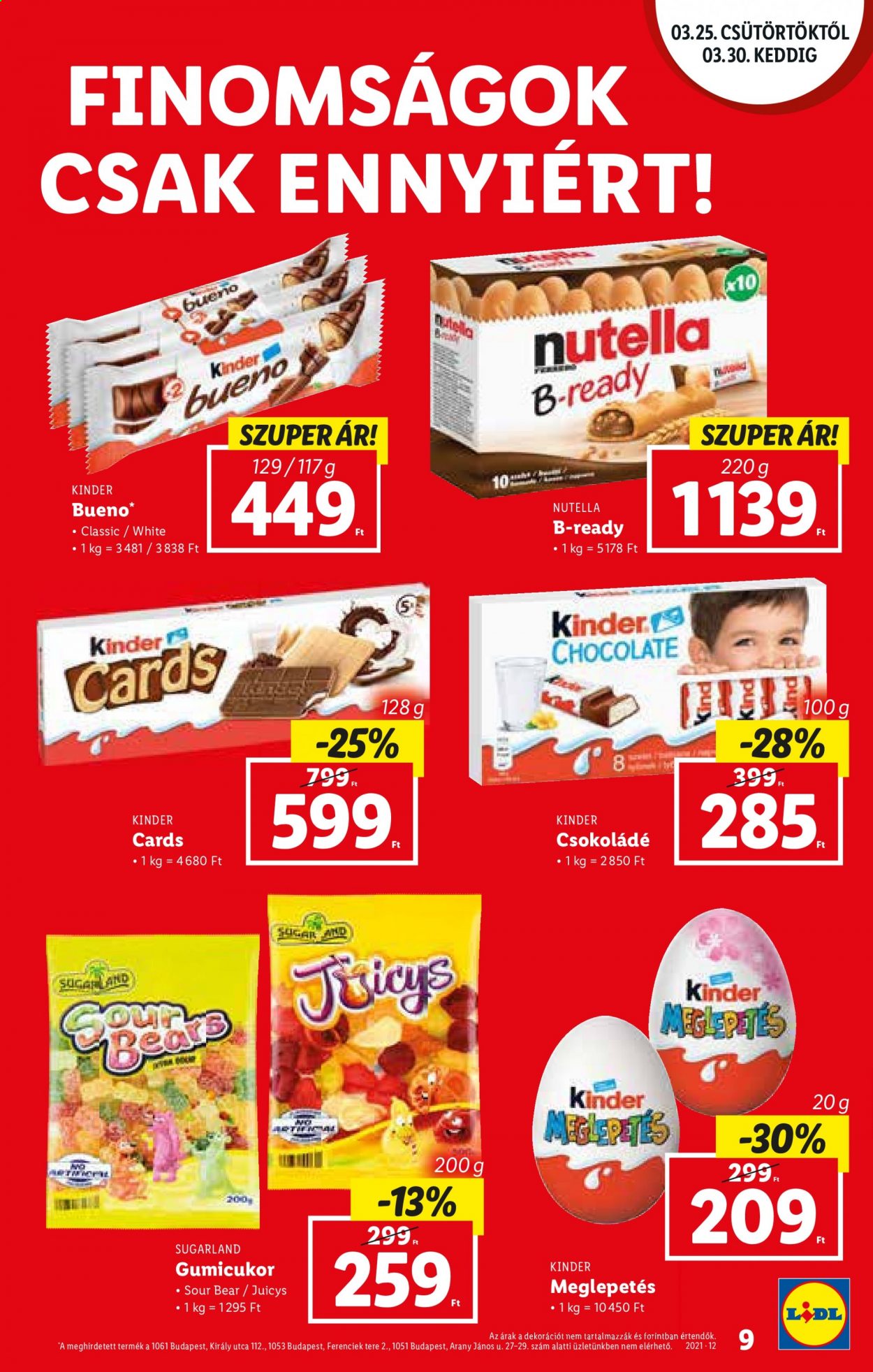 Lidl akciós újságok - 2021.03.25 - 2021.03.30. Oldal 9
