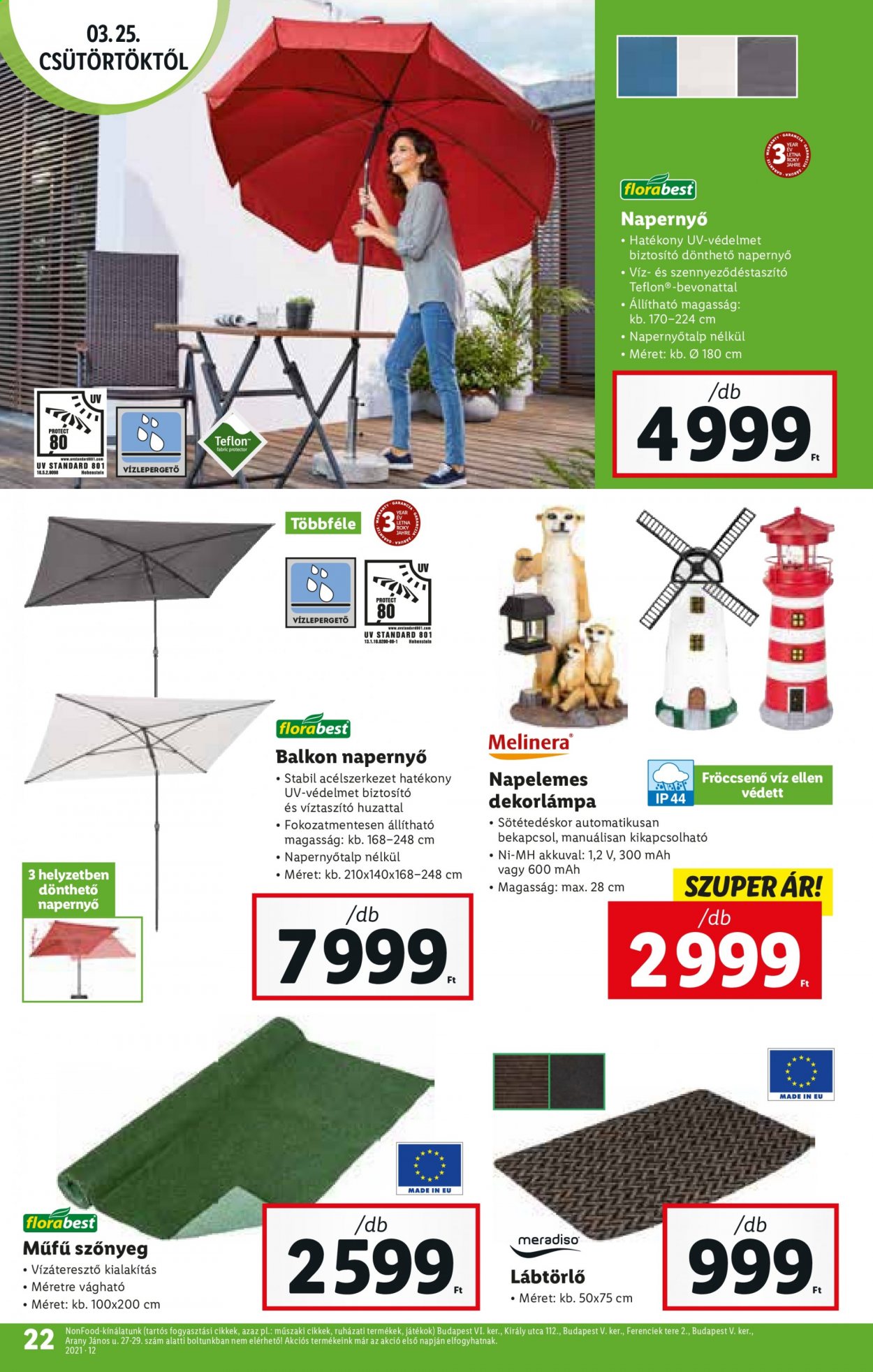 Lidl akciós újságok - 2021.03.25 - 2021.03.30. Oldal 22