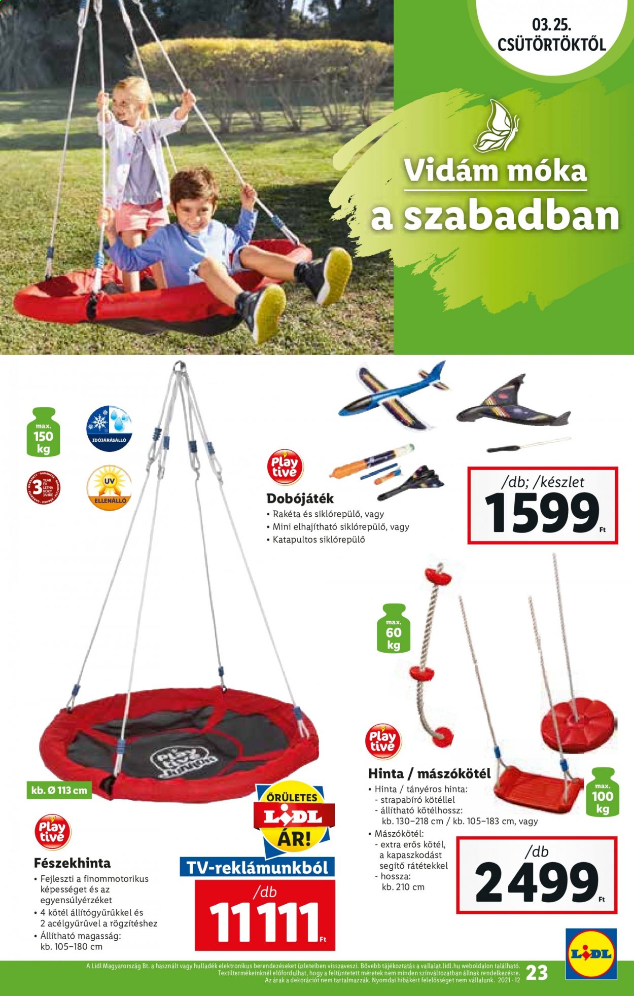Lidl akciós újságok - 2021.03.25 - 2021.03.30. Oldal 23