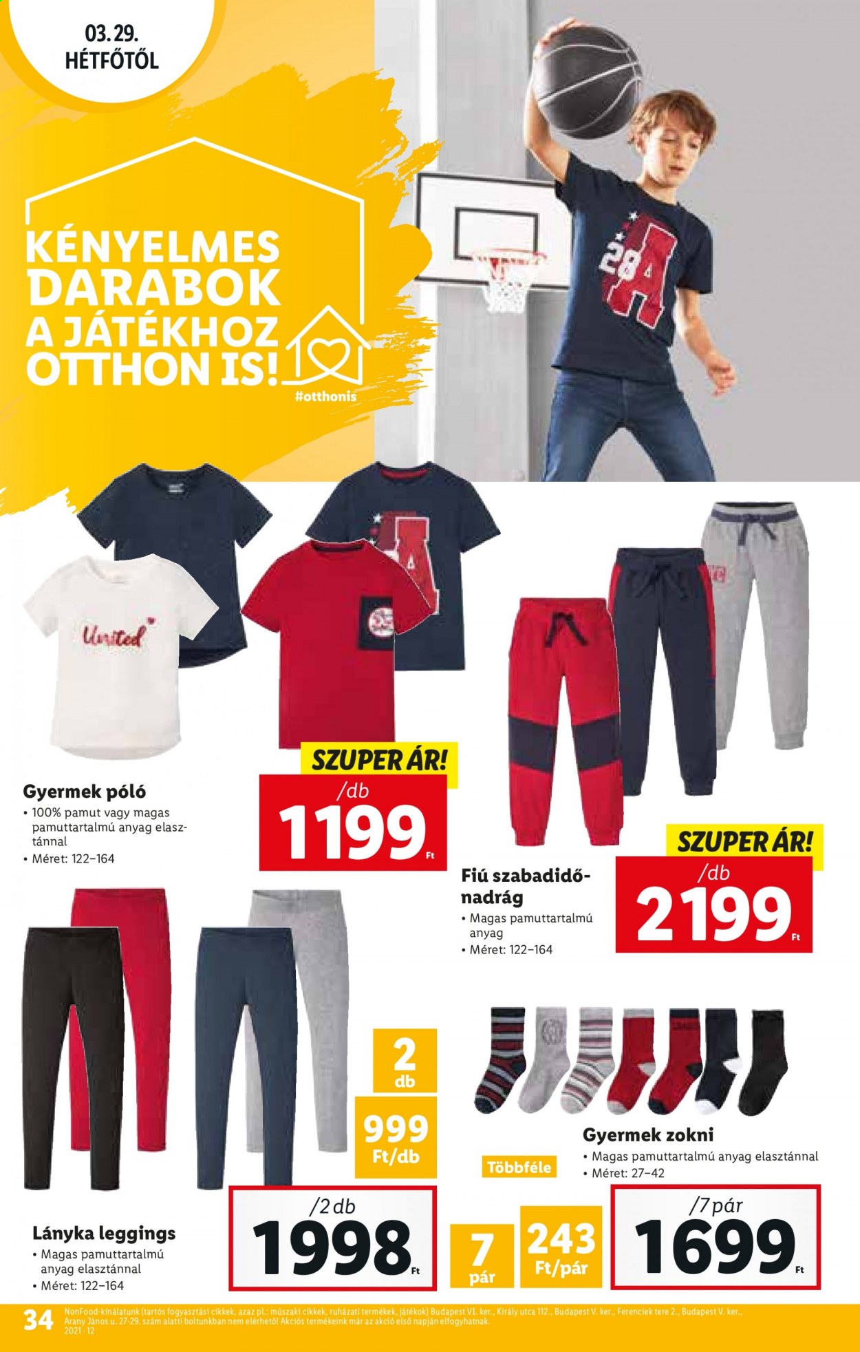 Lidl akciós újságok - 2021.03.25 - 2021.03.30. Oldal 34