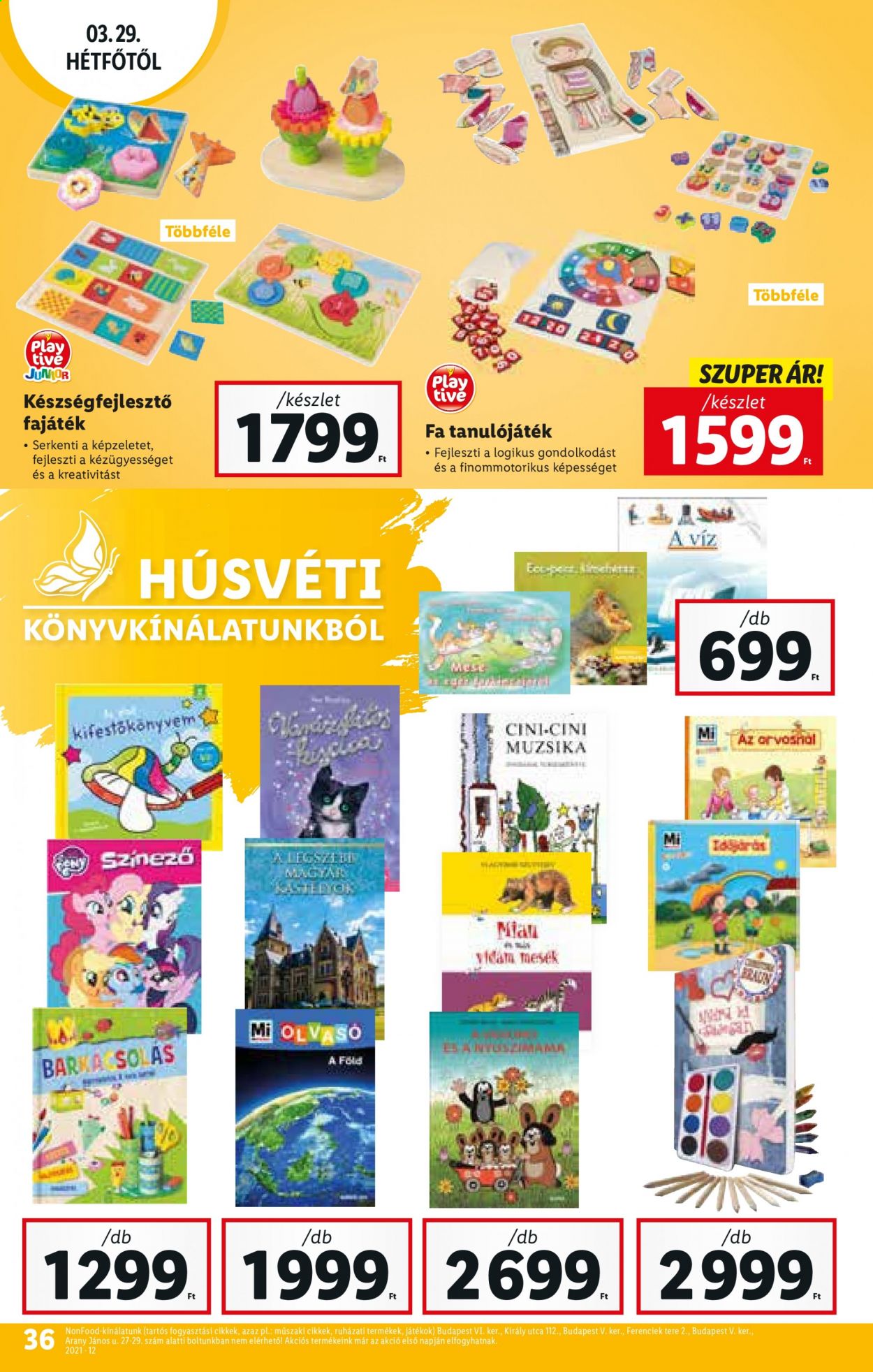 Lidl akciós újságok - 2021.03.25 - 2021.03.30. Oldal 36