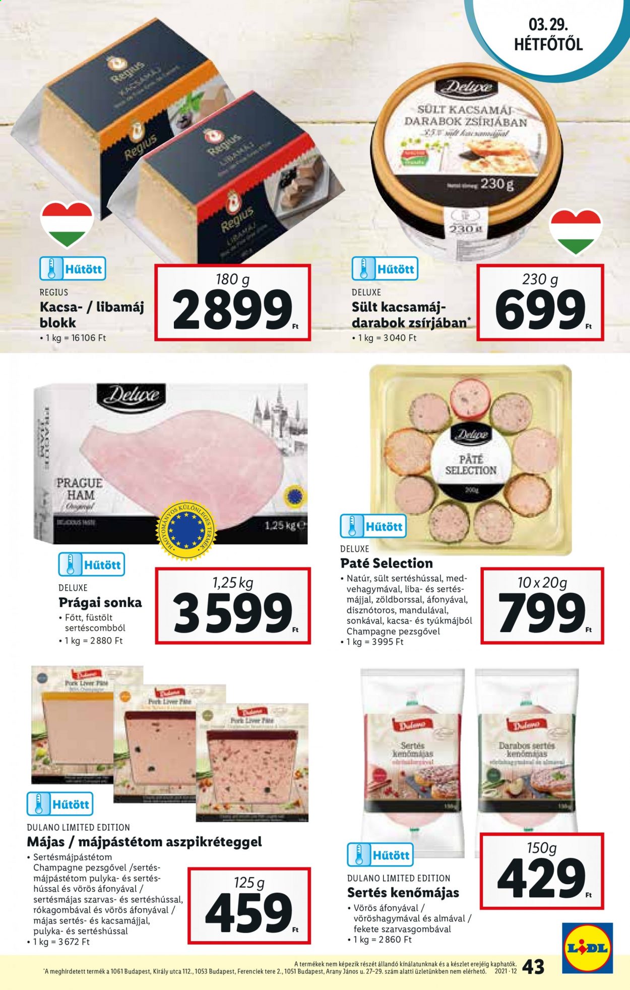 Lidl akciós újságok - 2021.03.25 - 2021.03.30. Oldal 43
