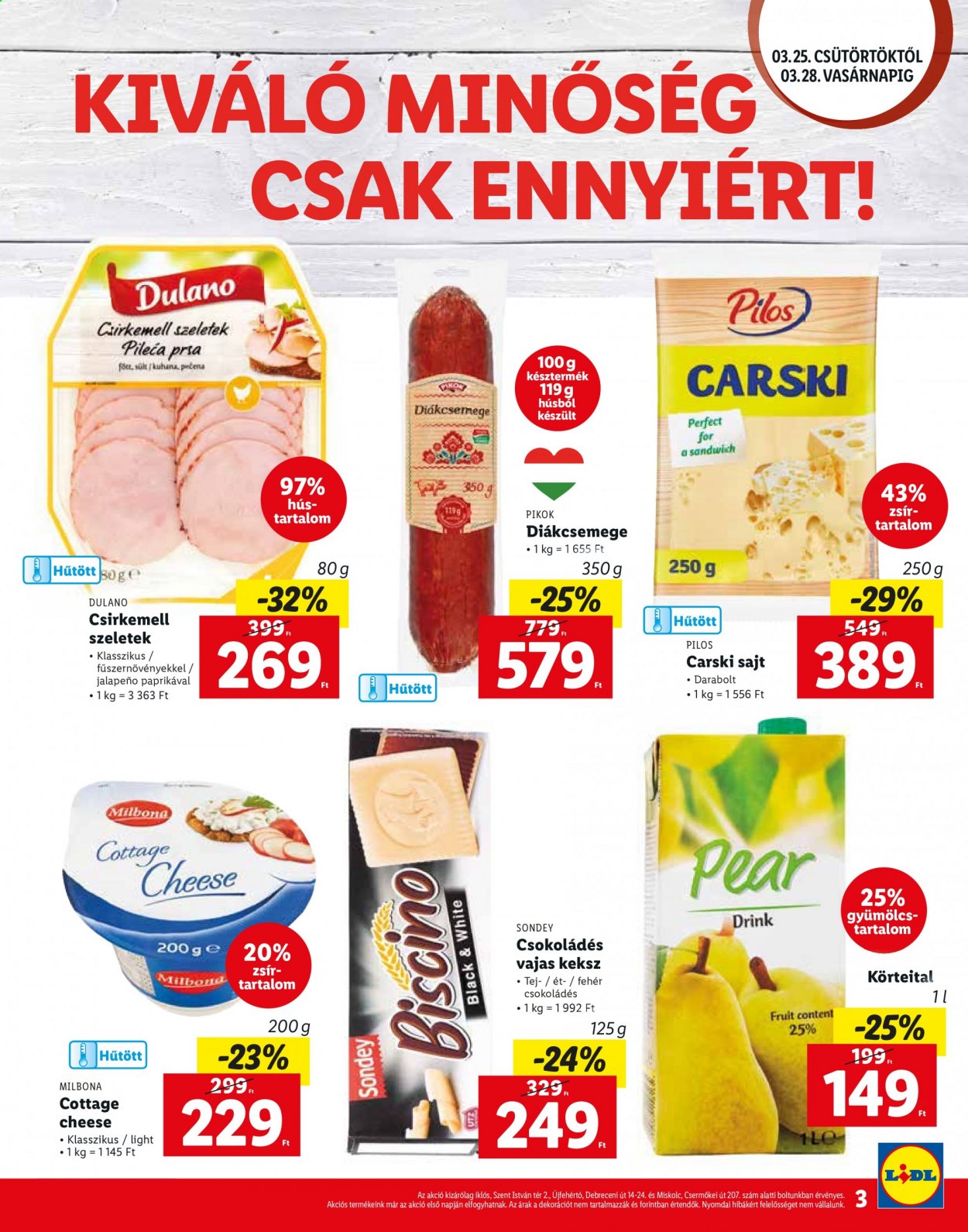 Lidl akciós újságok - 2021.03.25 - 2021.03.28. Oldal 3