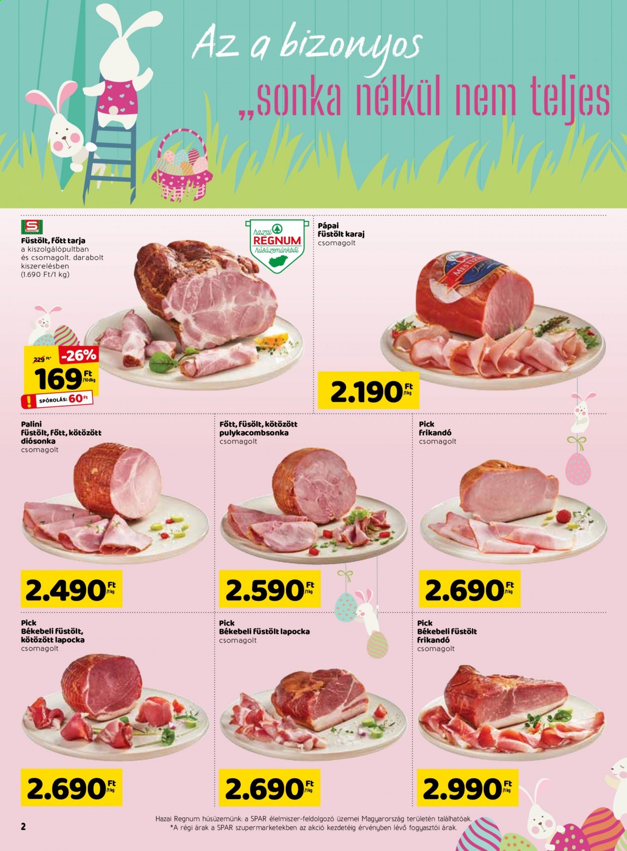 SPAR akciós újságok - 2021.03.25 - 2021.04.03. Oldal 2