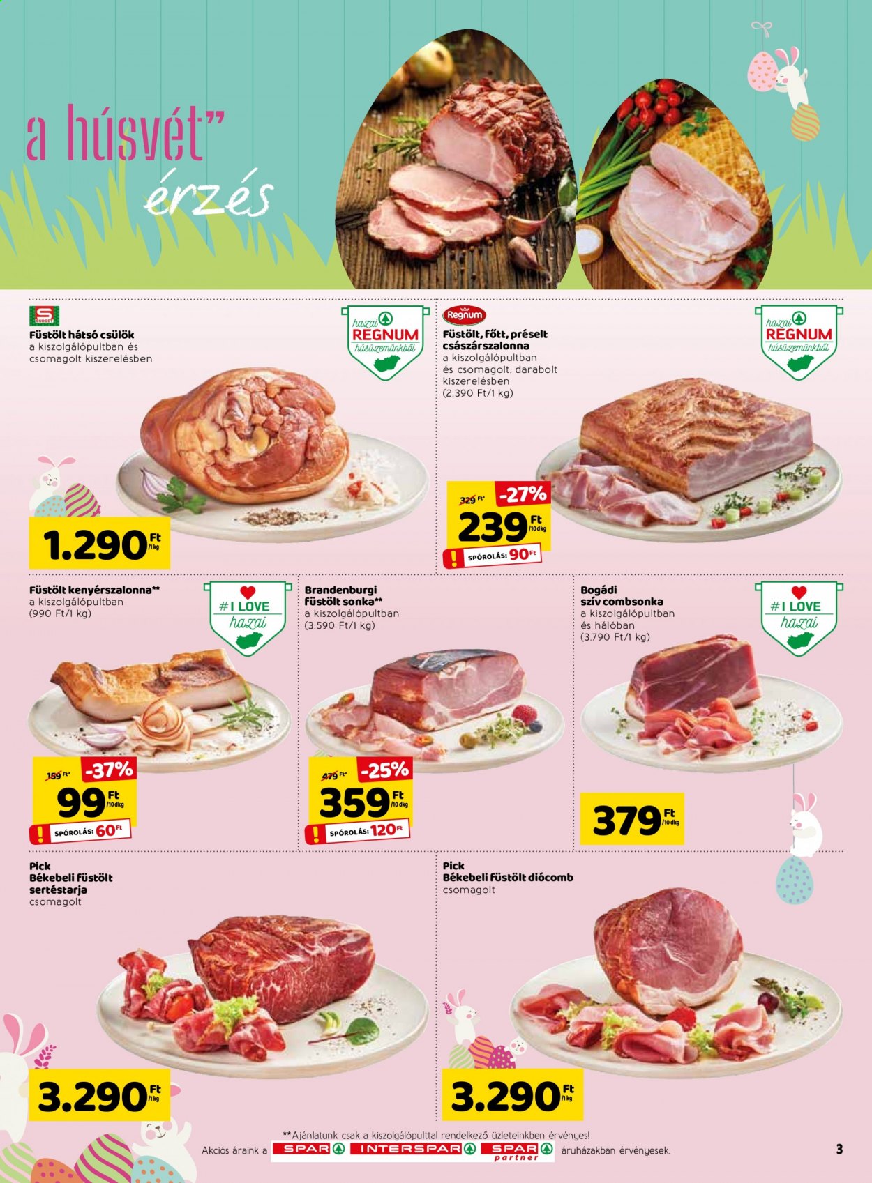 SPAR akciós újságok - 2021.03.25 - 2021.04.03. Oldal 3