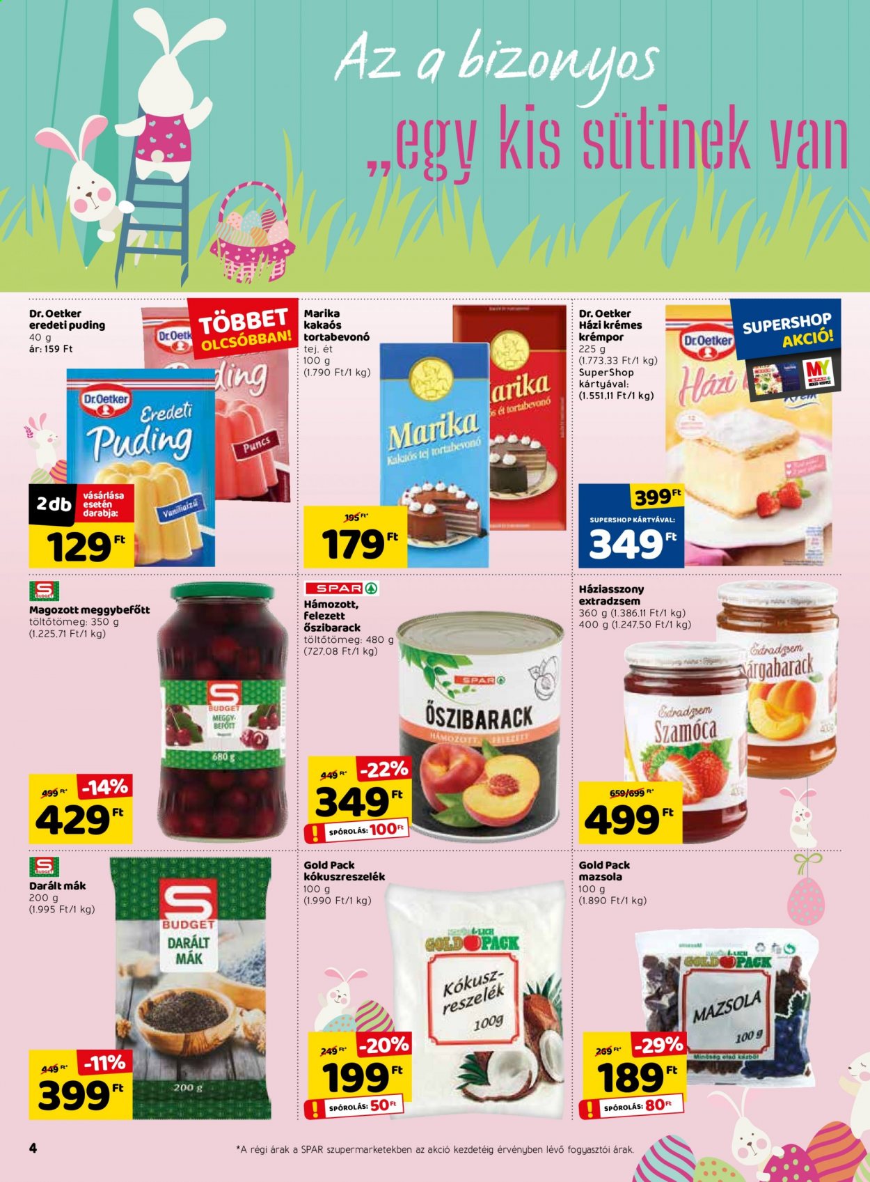 SPAR akciós újságok - 2021.03.25 - 2021.04.03. Oldal 4