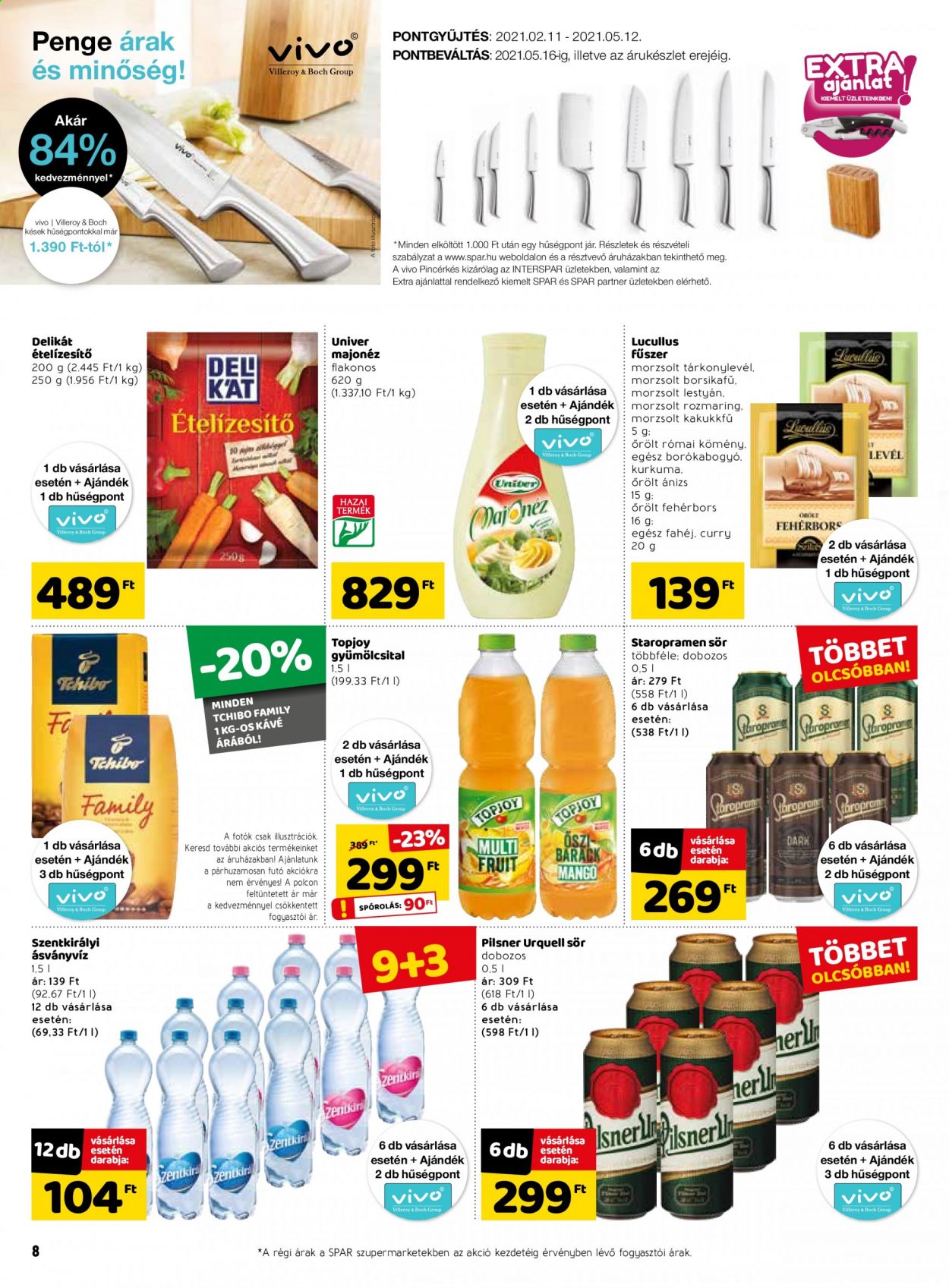 SPAR akciós újságok - 2021.03.25 - 2021.04.03. Oldal 8