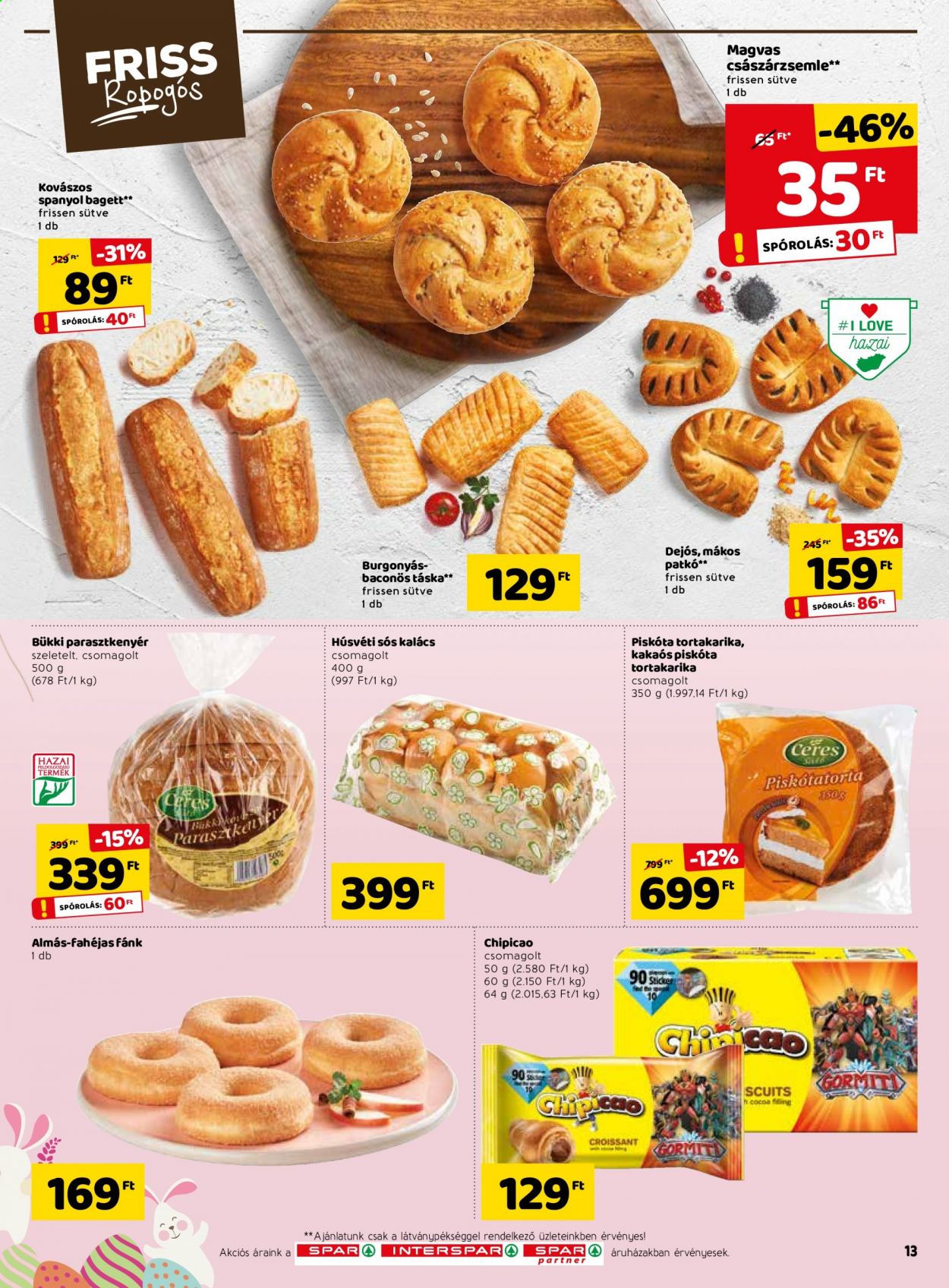 SPAR akciós újságok - 2021.03.25 - 2021.04.03. Oldal 13
