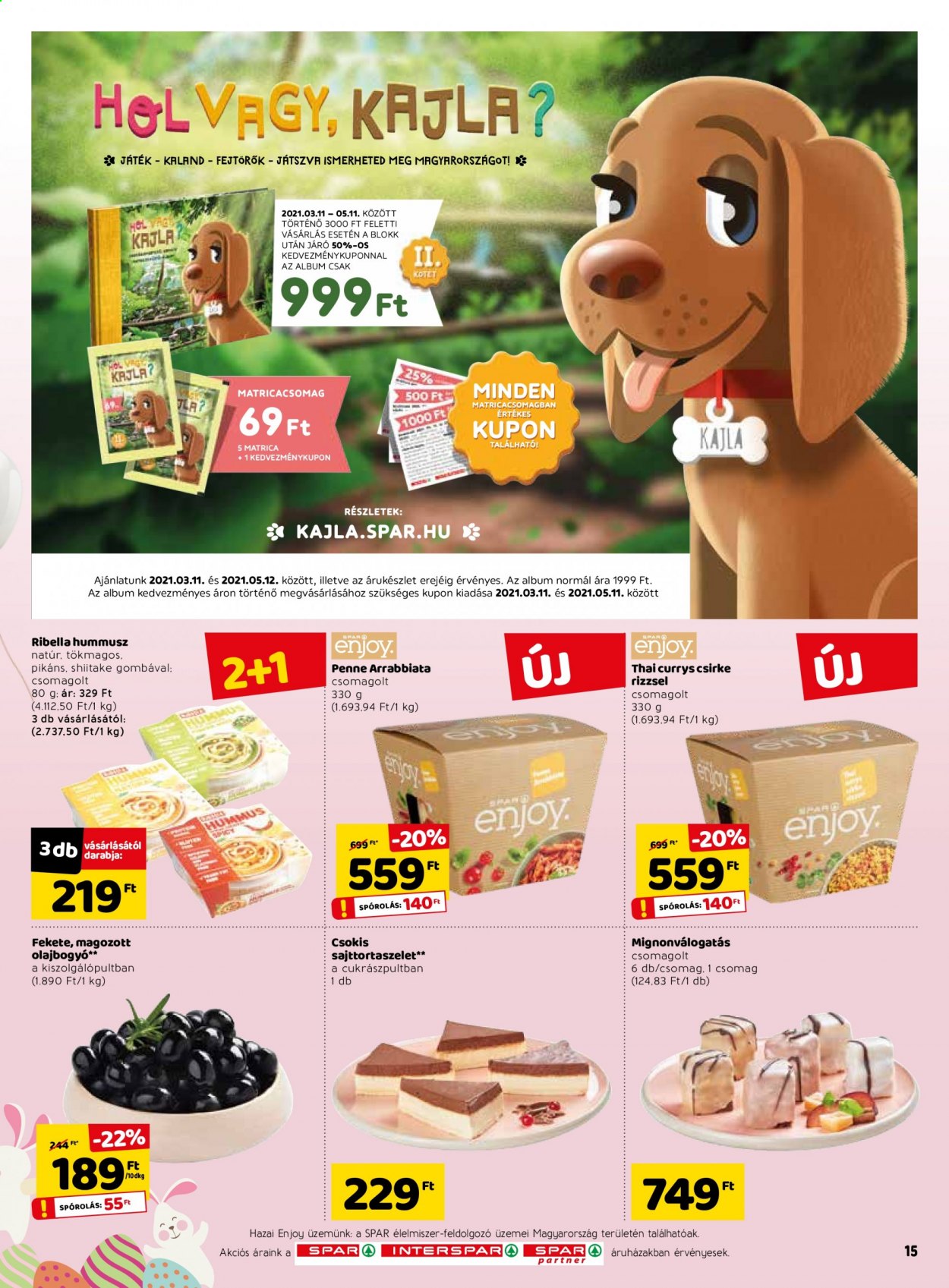 SPAR akciós újságok - 2021.03.25 - 2021.04.03. Oldal 15