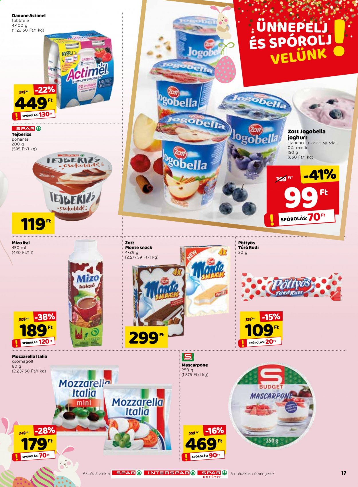 SPAR akciós újságok - 2021.03.25 - 2021.04.03. Oldal 17