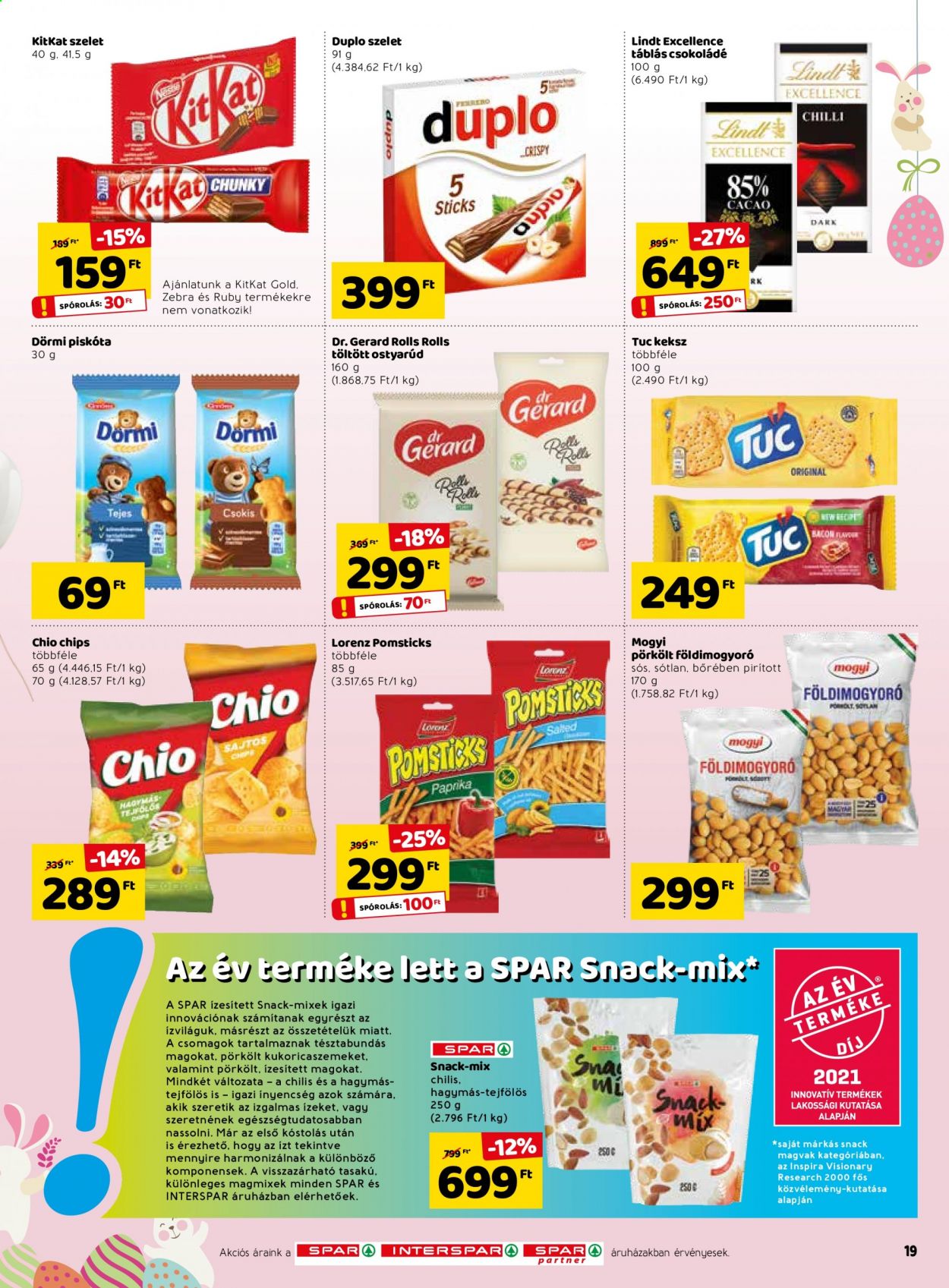 SPAR akciós újságok - 2021.03.25 - 2021.04.03. Oldal 19