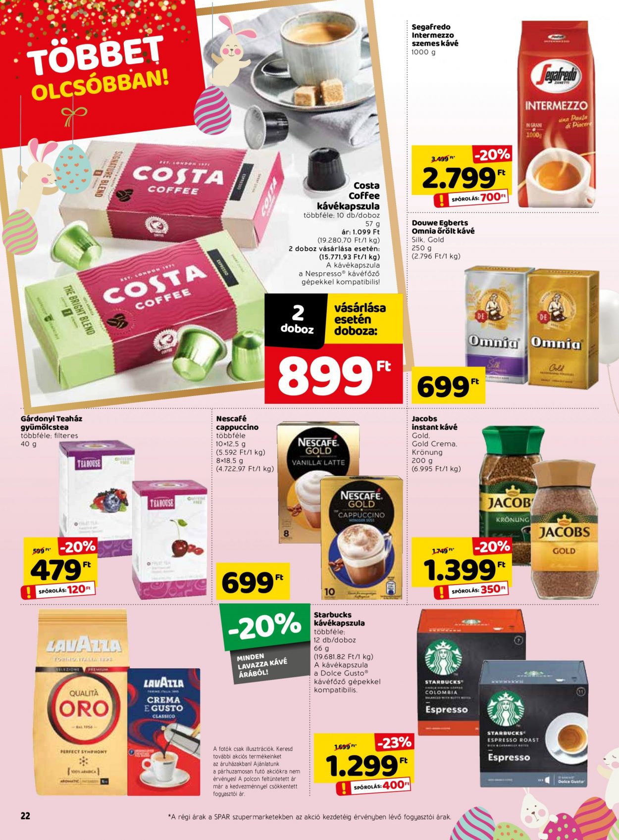 SPAR akciós újságok - 2021.03.25 - 2021.04.03. Oldal 22