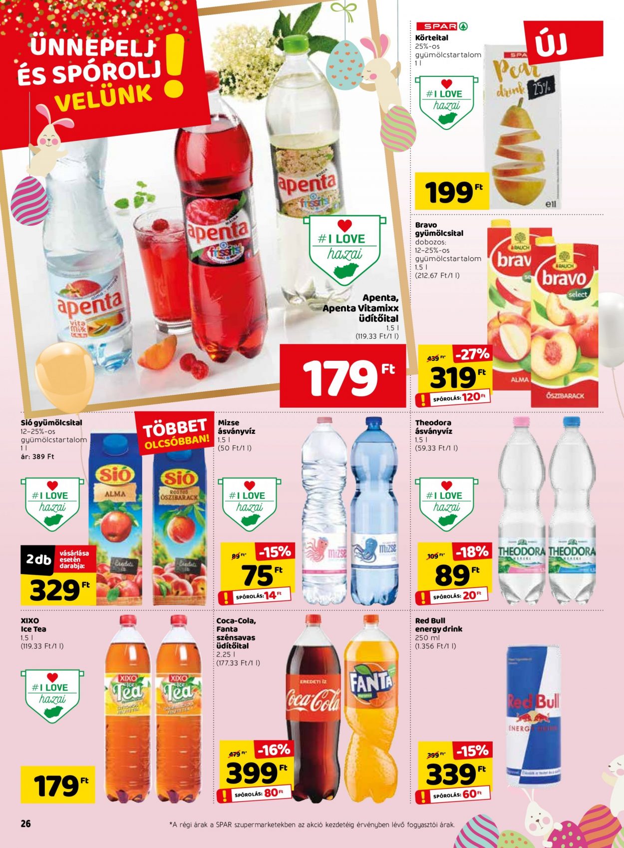 SPAR akciós újságok - 2021.03.25 - 2021.04.03. Oldal 26