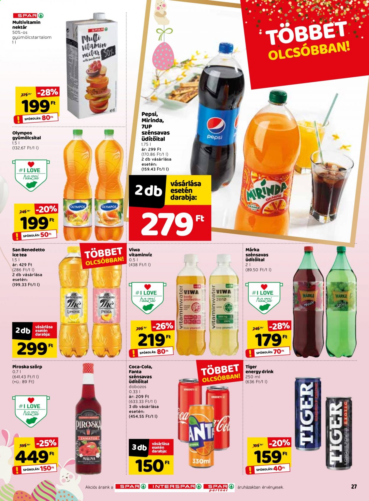 SPAR akciós újságok - 2021.03.25 - 2021.04.03. Oldal 27