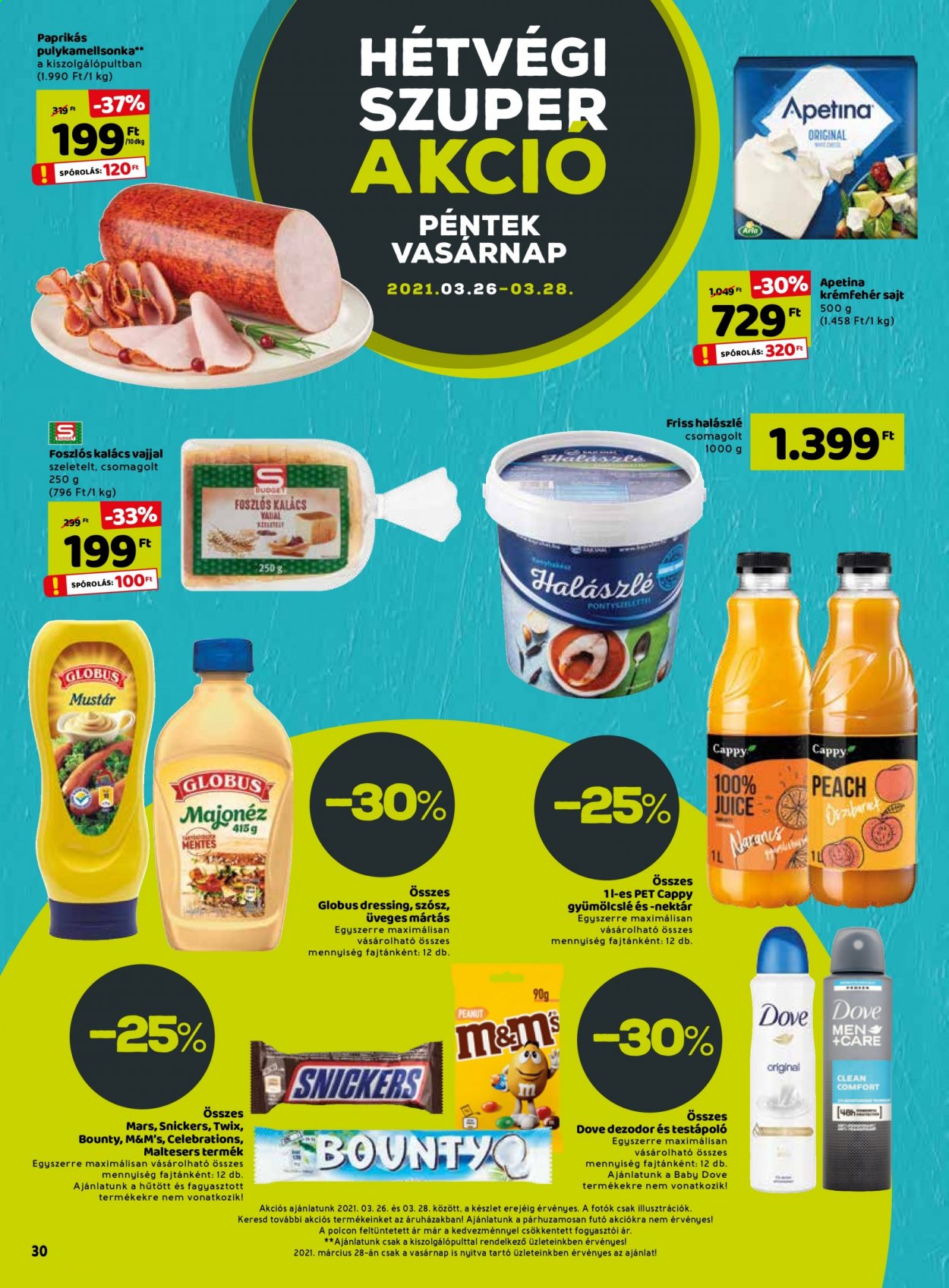 SPAR akciós újságok - 2021.03.25 - 2021.04.03. Oldal 30