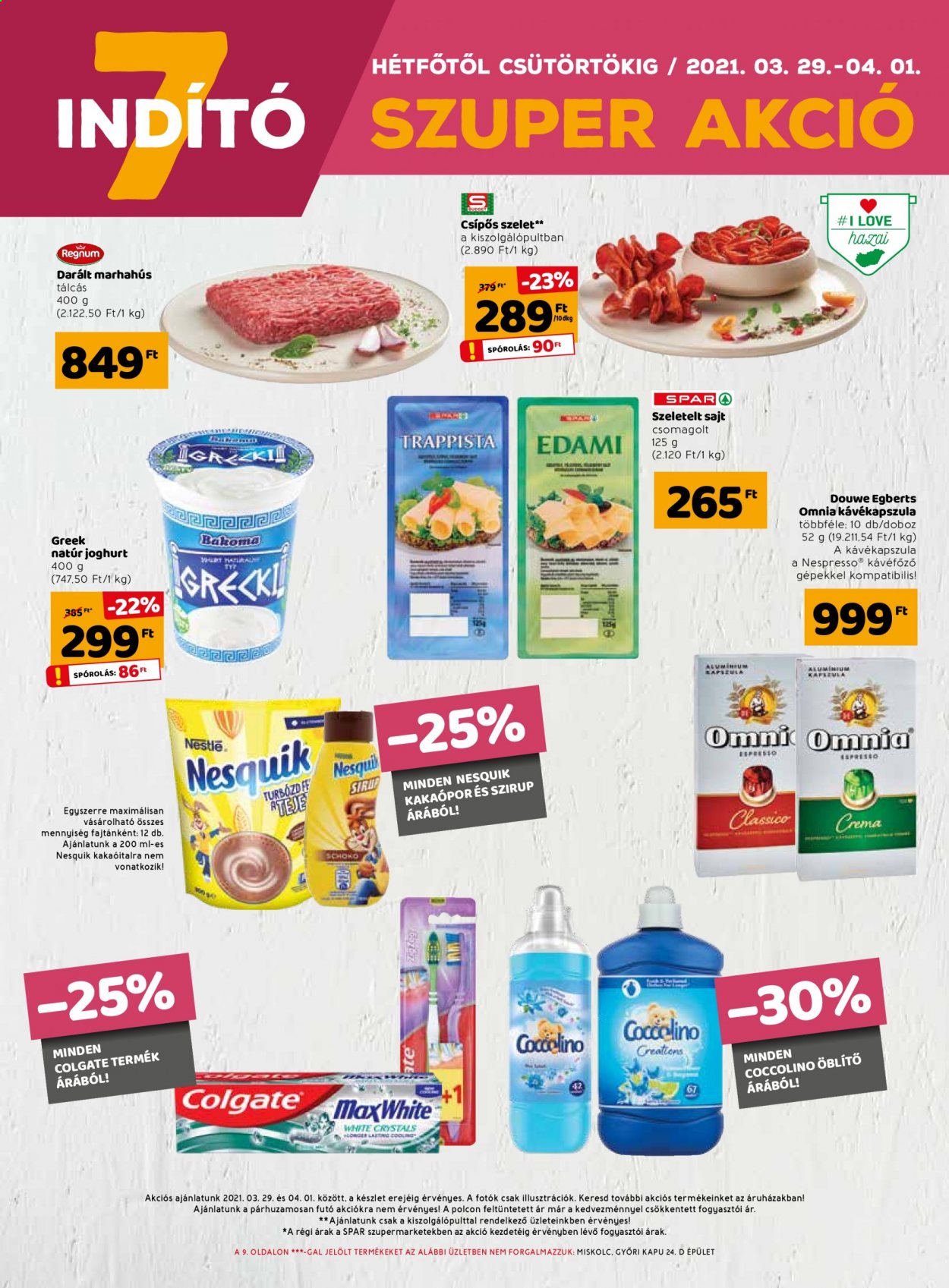 SPAR akciós újságok - 2021.03.25 - 2021.04.03. Oldal 31