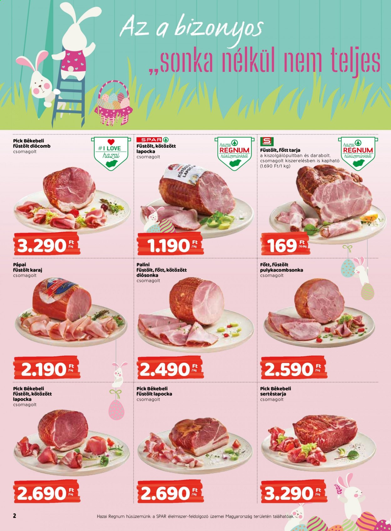 INTERSPAR akciós újságok - 2021.03.25 - 2021.04.03. Oldal 2